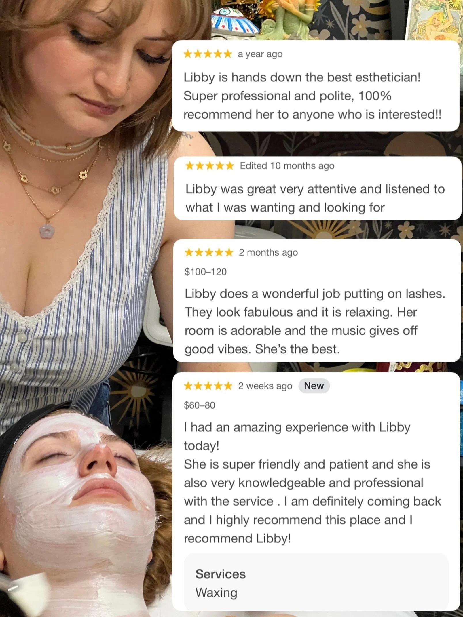 Libby has been providing amazing services at Misfit Concepts for years now! She really doesn&rsquo;t miss. Facials, waxing, lashes, brows, she&rsquo;s got you covered 🤙 

book with @aestheticsby.libs 
#misfitconcepts #nolensvilletn