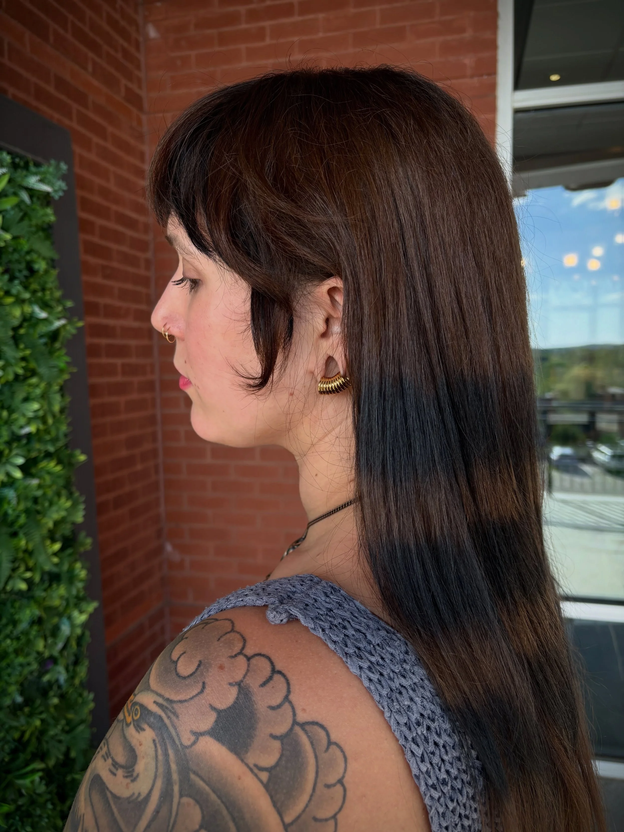🔒Low contrast🔒 

Tag team color by @hairby.bellastar @hairtobewild 

#misfitconcepts #nolensvilletn #raccoontailhair #stripedhair #althair