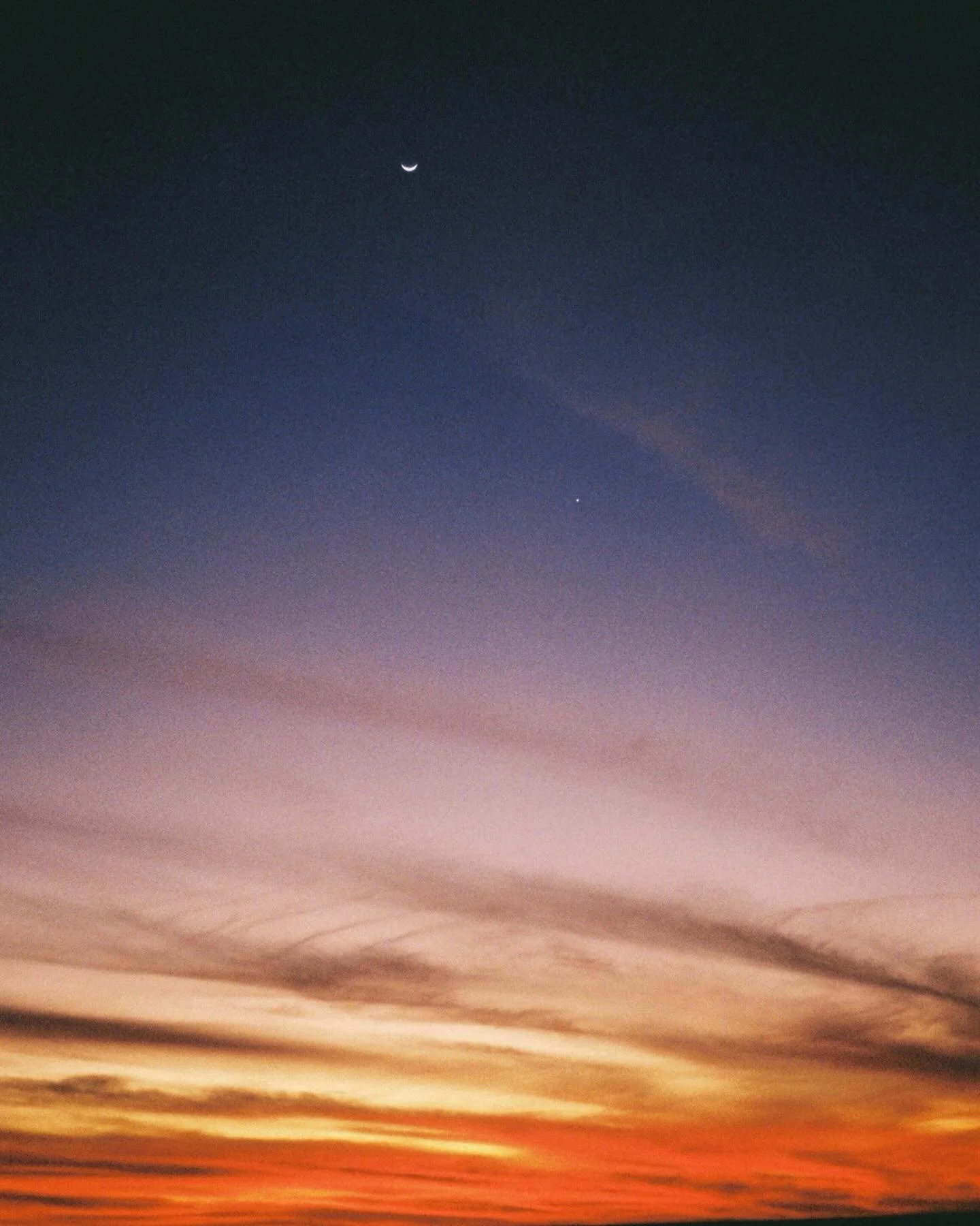 Wishing you a year of abundance that feels gentle and sure, full of luck &amp; prosperity. Happy Lunar New Year. 💫🌙🌟

&mdash;

Personal images of our sky, shot in 2025 on 35mm film 🎞️ ft a song from my favorite movie.