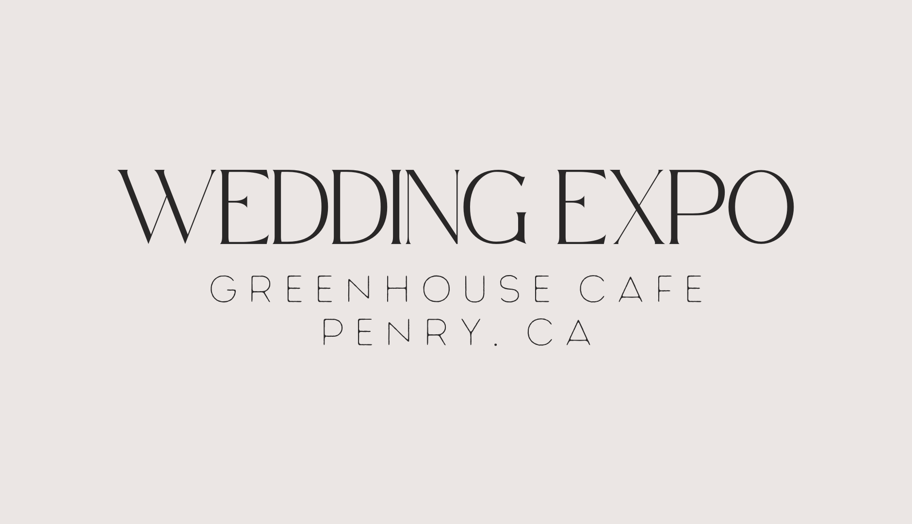 Greenhouse Penryn Wedding Expo