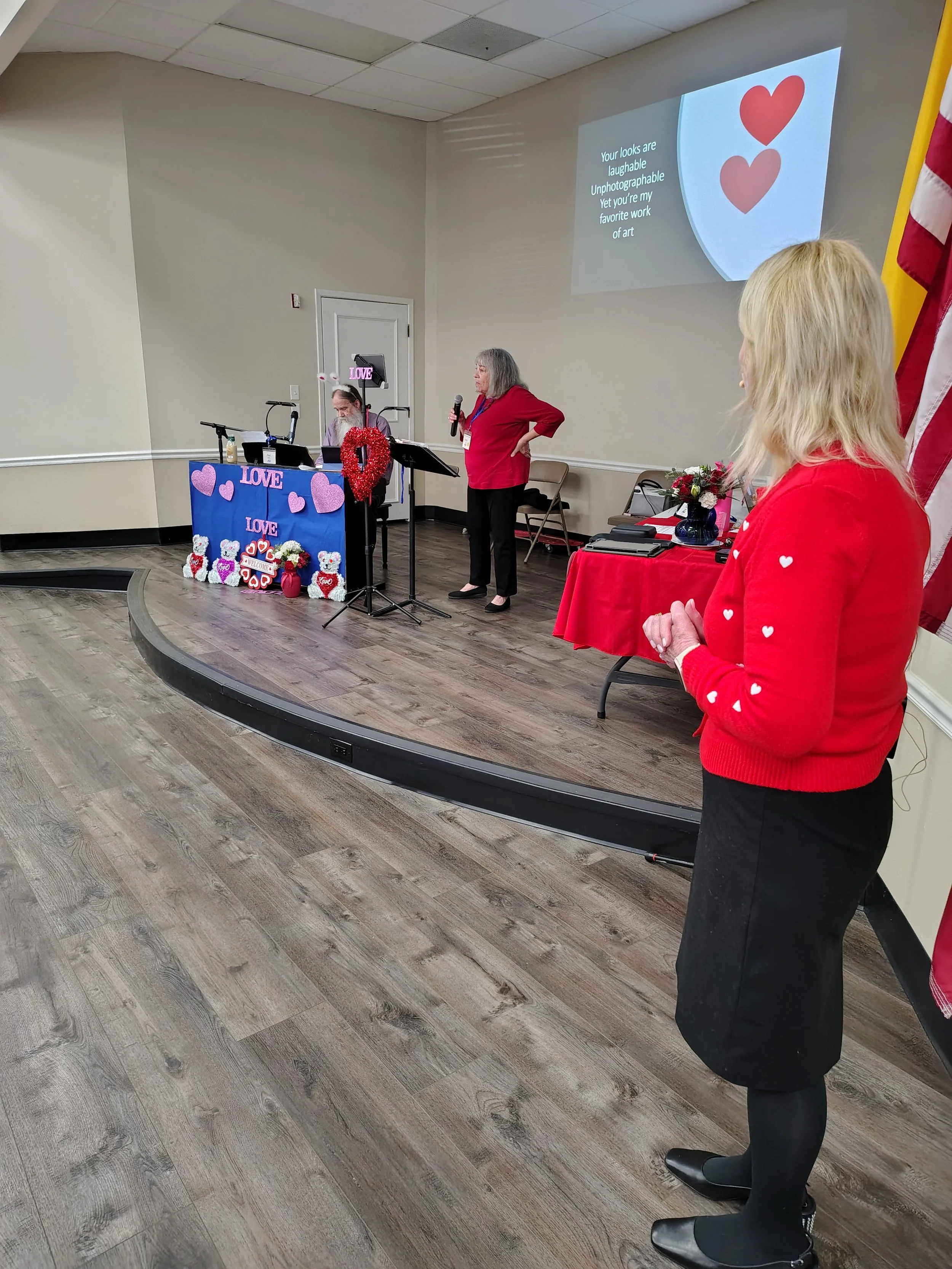 20260212 - Betsy leading "My Funny Valentine"