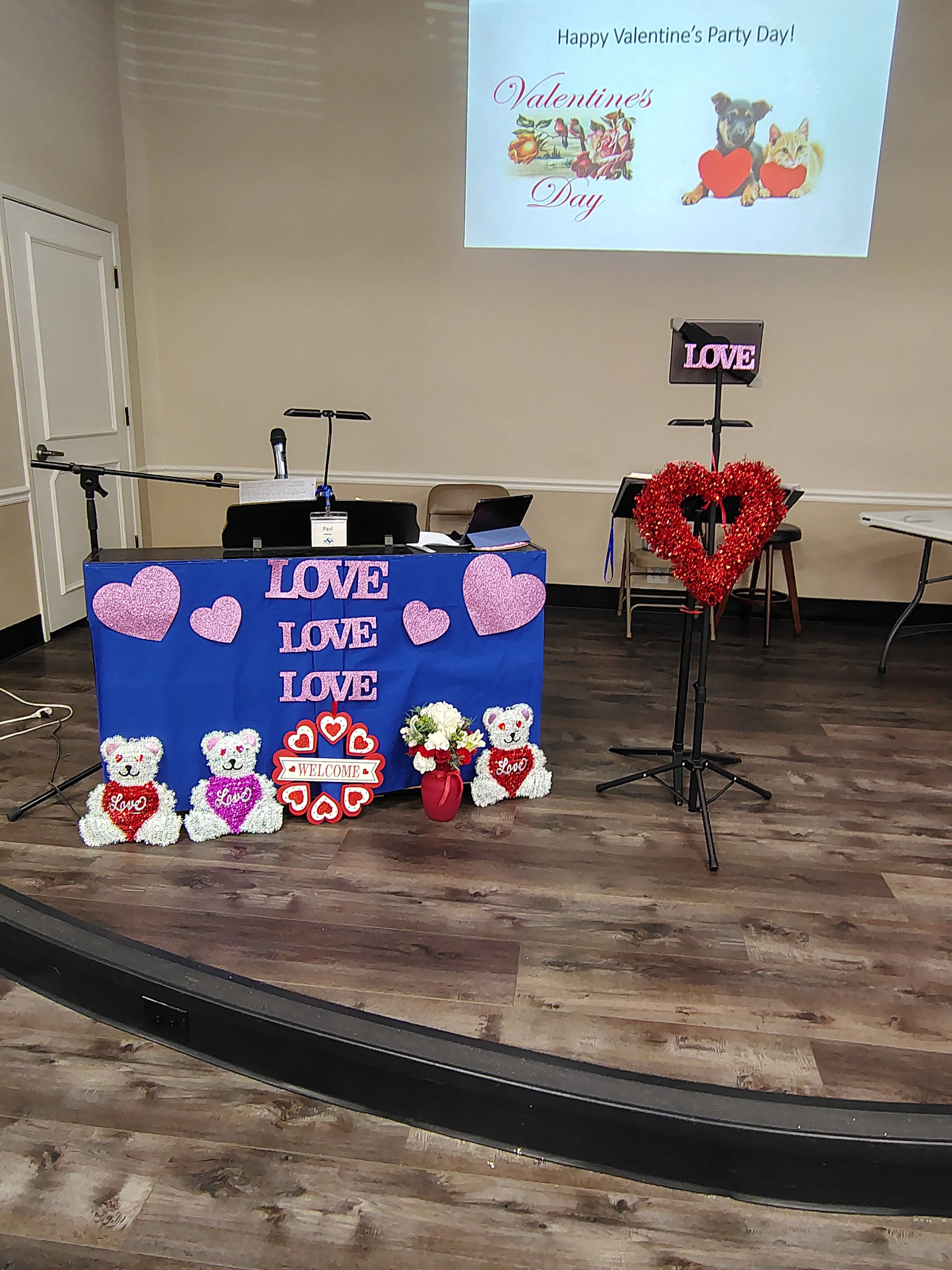 20260212 - Stage decor