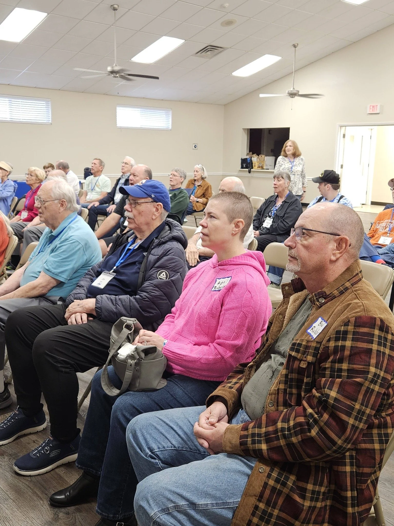 20251120 -Gathered to sing Thanksgiving song