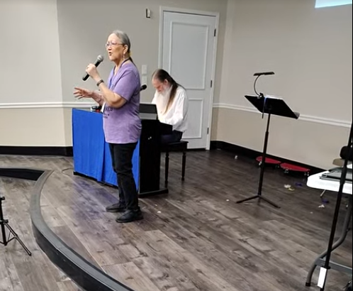 20260226- Mary leading "Sitting on the Dock of the Bay"