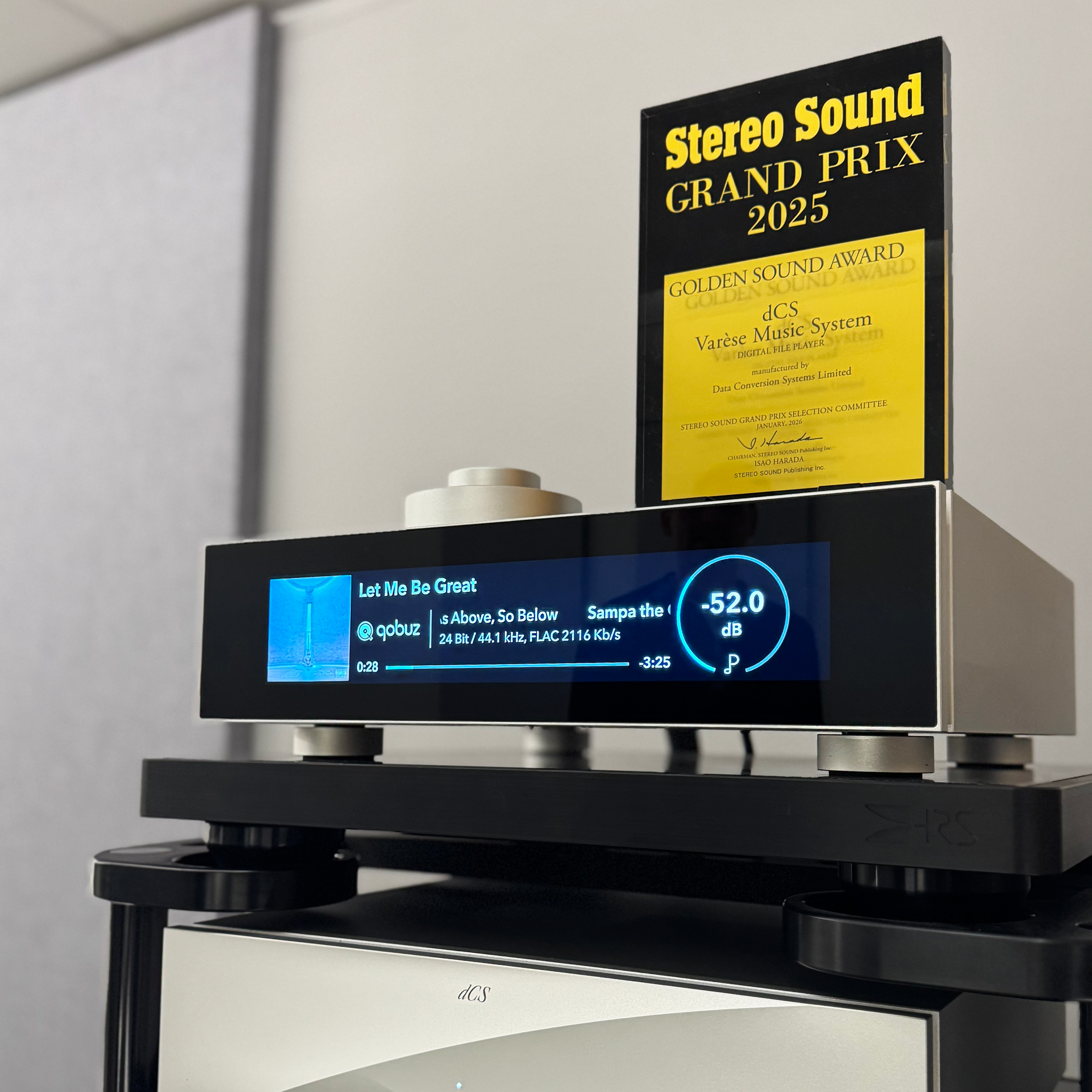 Stereo Sound Grand Prix Golden Sound Award