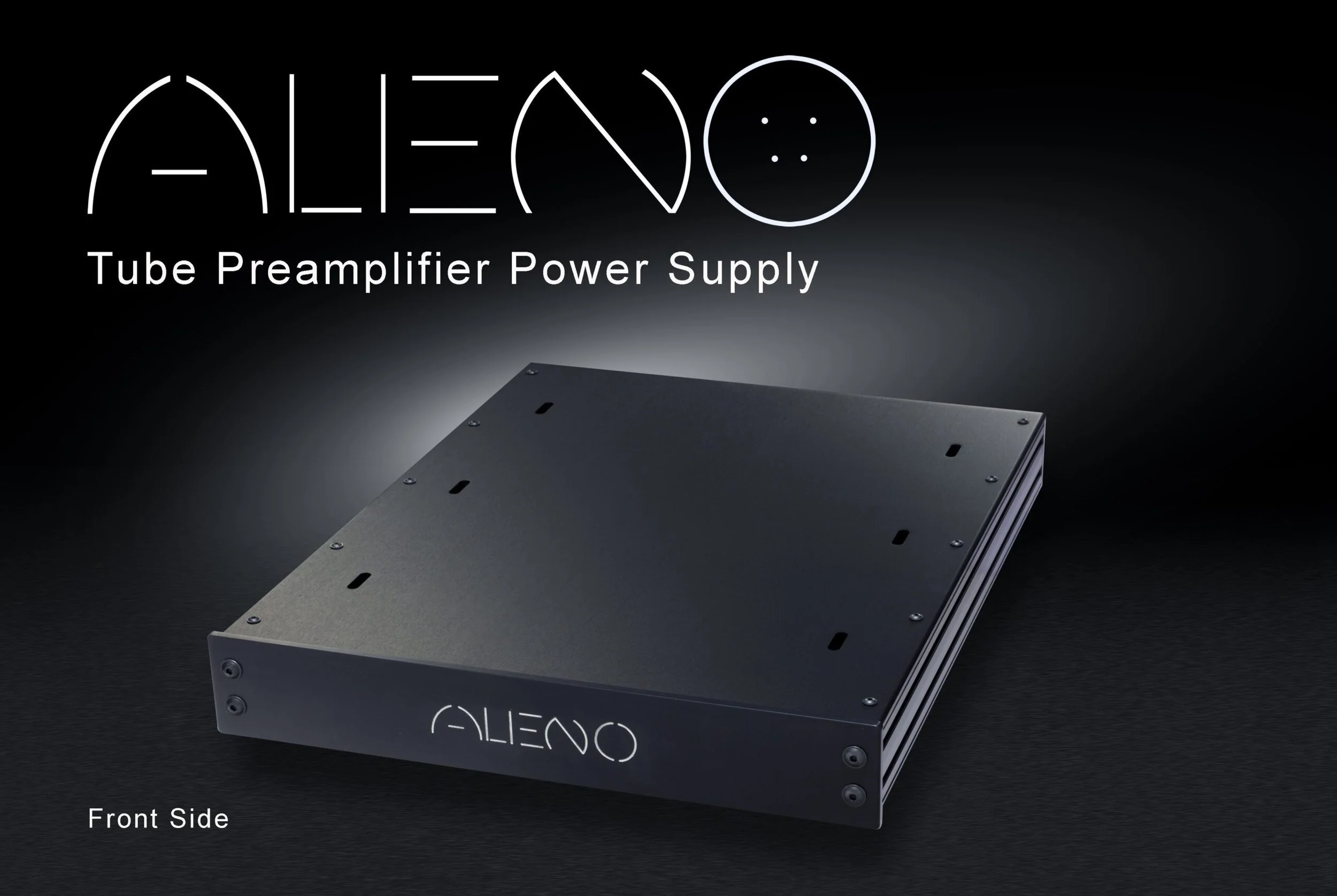 Alieno Preamplifier Power Supply Front Side