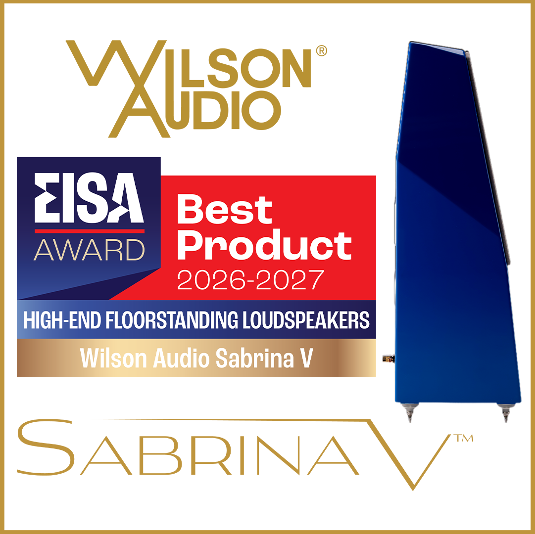 Wilson Audio EISA Award Sabrina V