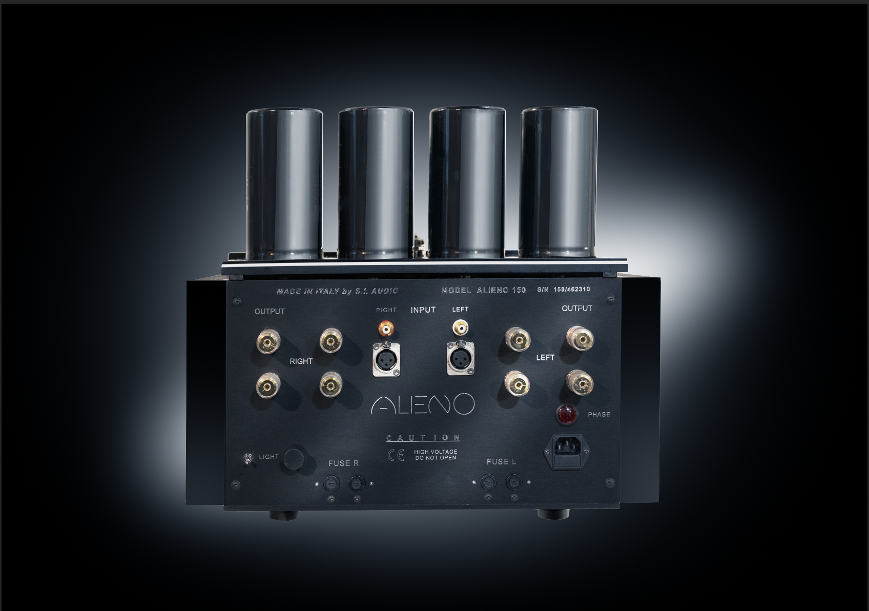 Alieno Amplifier 150-120 LTD Rear View