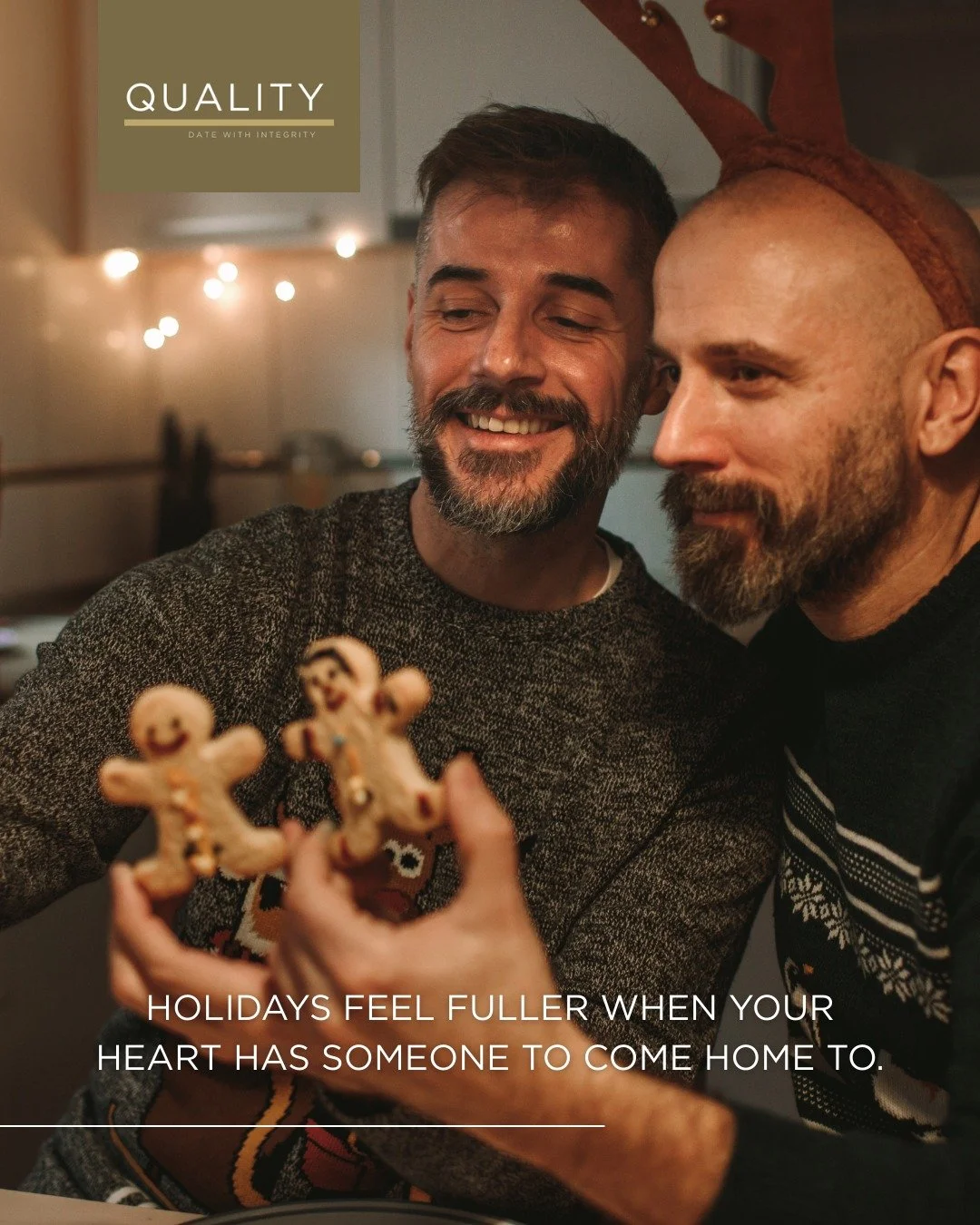 Lights can decorate a house, but love turns it into home.

The season shines brighter when your heart feels held. Holidays feel fuller when you have someone to come home to. 🫶

Share this with the one who brings you that holiday glow. ✨

#QualityDat