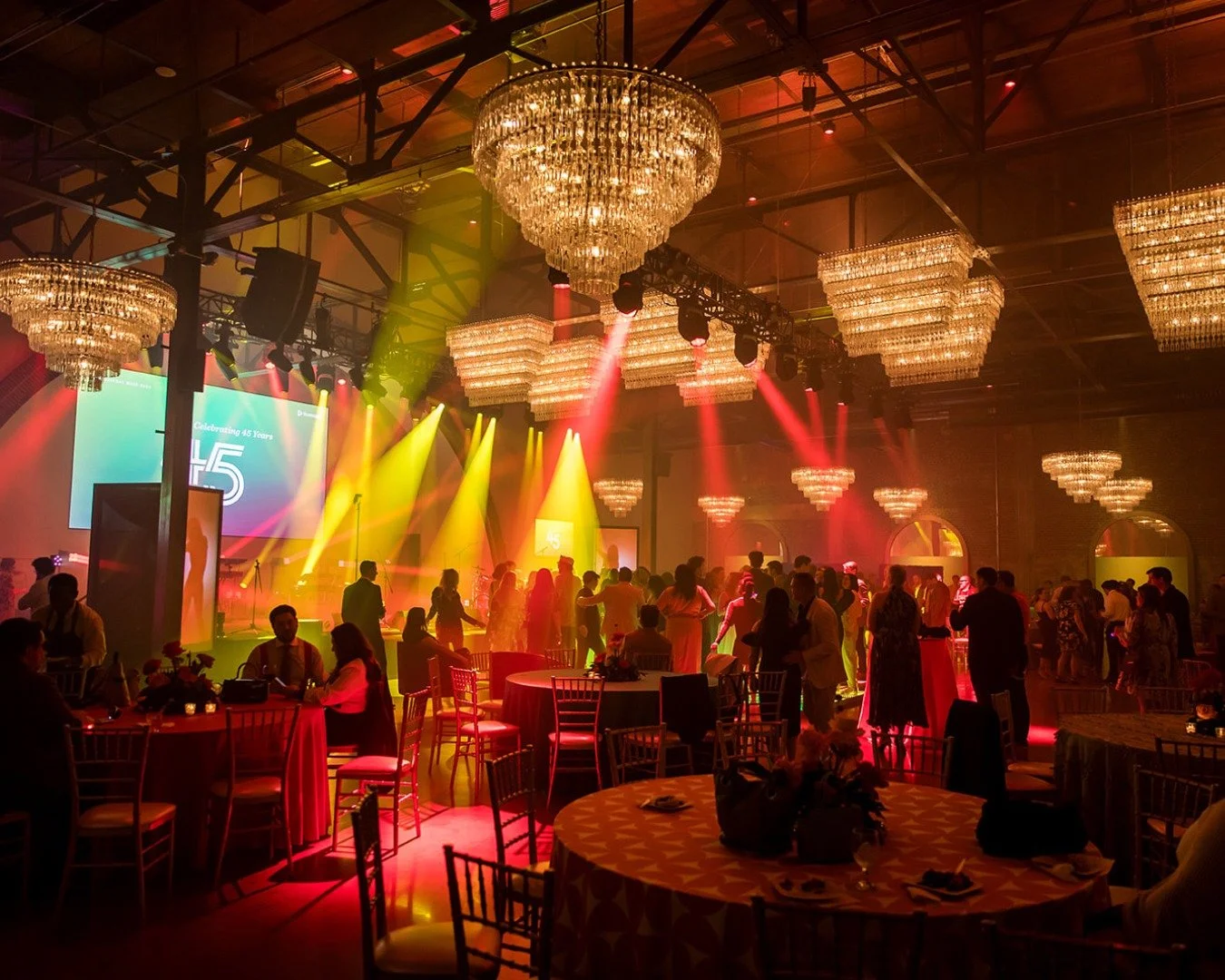 Party like it's 1981. 🪩✨

Reflecting on this fun night of neon, sequins, and four and a half decades of excellence. We loved seeing every inch of The Revelry transformed into a high-energy disco for this corporate 45th anniversary milestone.

@there