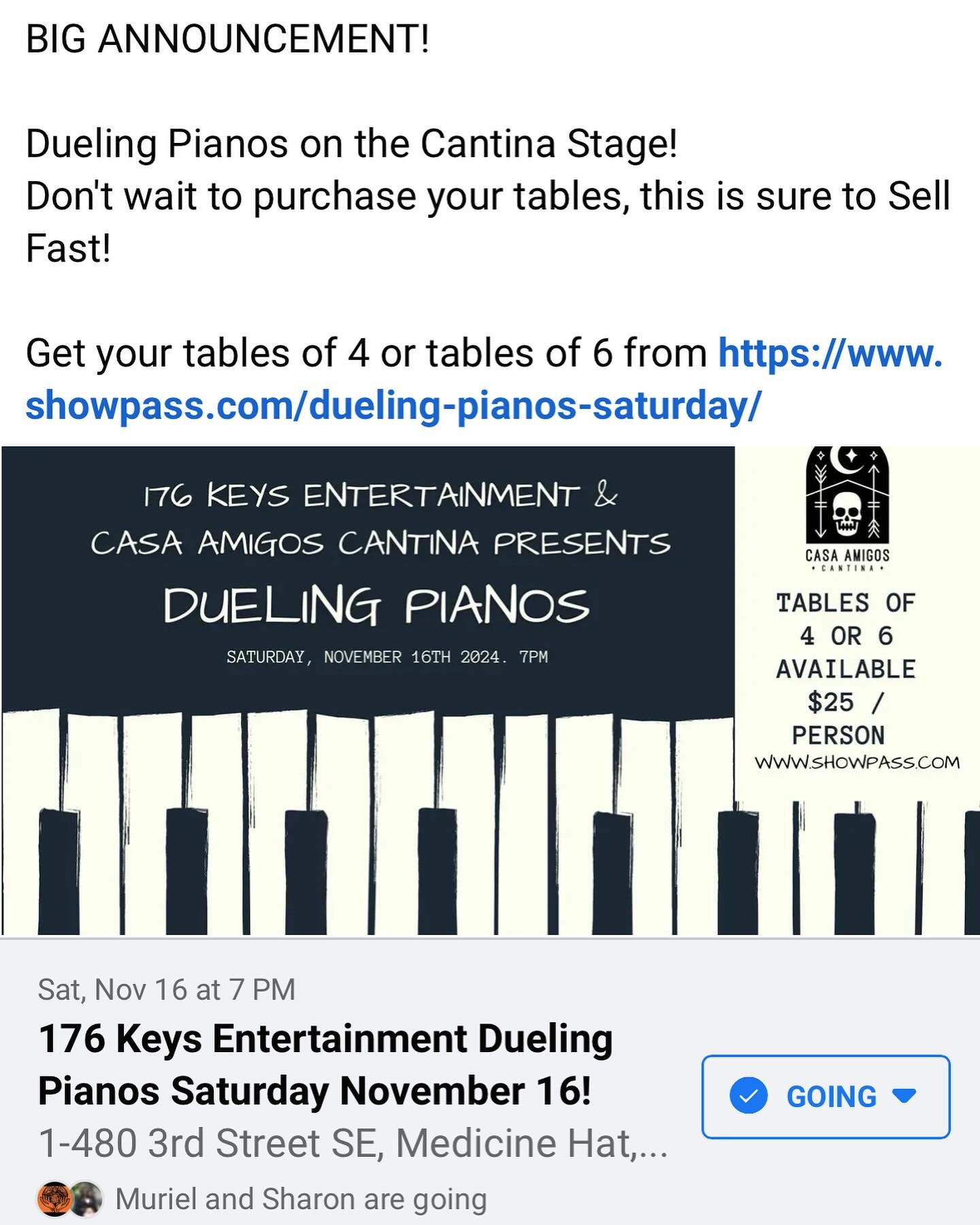 Public show announcement!!