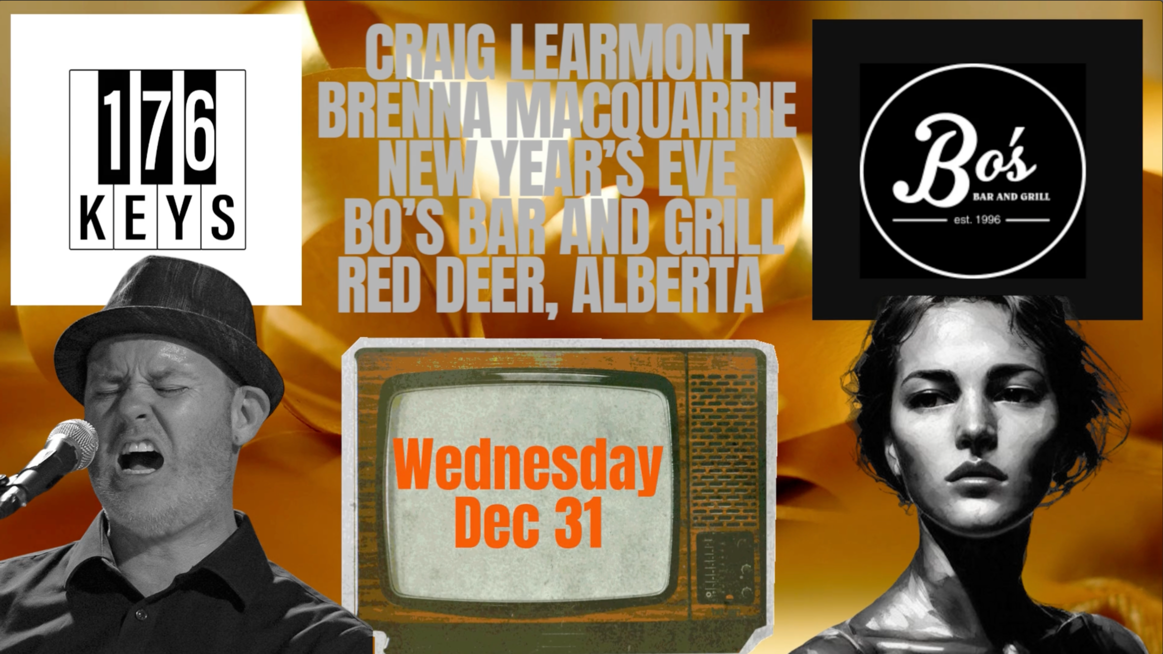 New Year's Eve at Bo's Bar and Grill