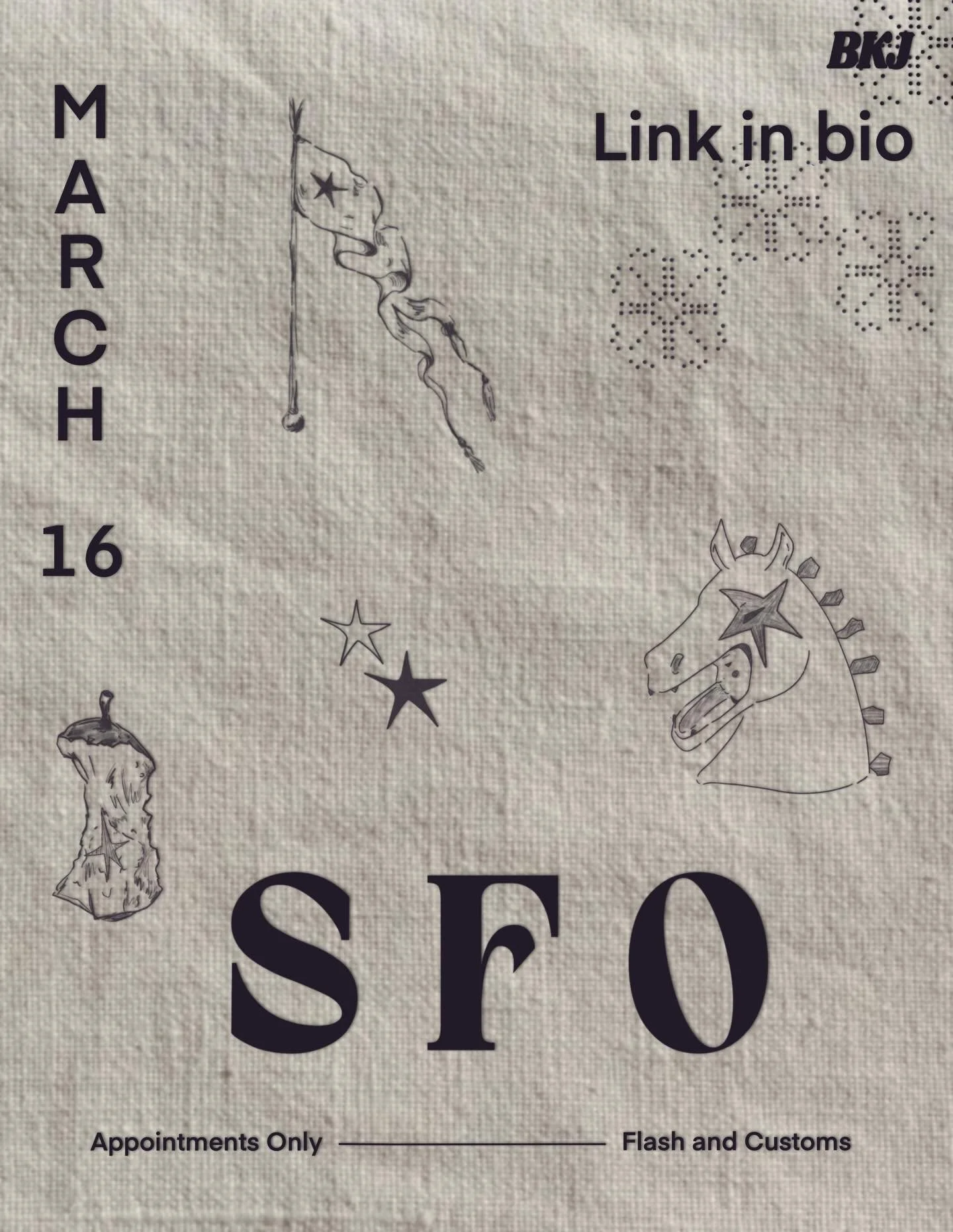 🌟 San Francisco 🌟

Hiiii! I&rsquo;m coming to tattoo you March 16th @miragetattoo.sf Lernk is in my bio to book! Please make sure you select guest spot as your location !! 

🌟 Customs 
🌟 Flash (see highlights for more!) 

C U sooooon 👁️🌟👁️