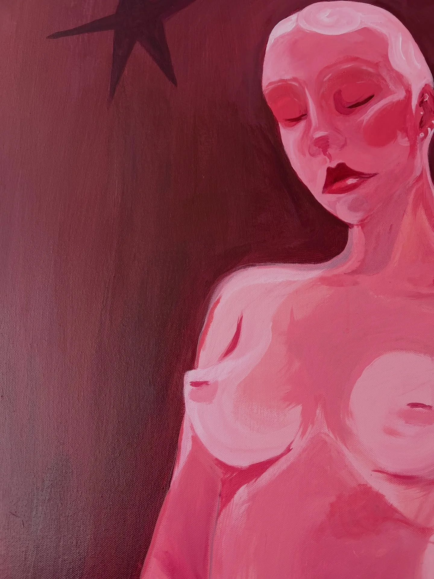 another one&mdash; this time for @bae.windows 🌟 Painting through winter has been the bestest and if you haven&rsquo;t been doing so what have you been doing ?? Can&rsquo;t wait to make another one of these but maybe just for me? Or for you hehe&mdas