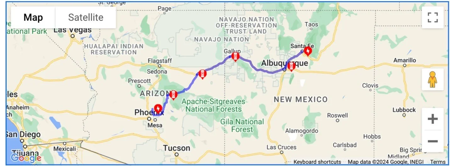 6000 Mile EV Road Trip - Stay 1