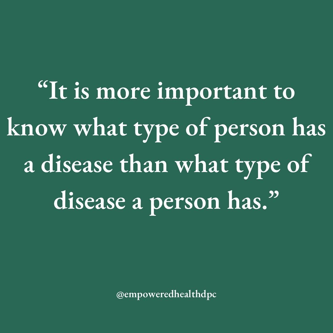 We all have a story. 

Taking the time to listen to my patient&rsquo;s stories and personalizing their care is one of the best parts of my job. 

You are a human. 
Not an item on the assembly line. 
And deserve time, care and attention. 

Also, this 