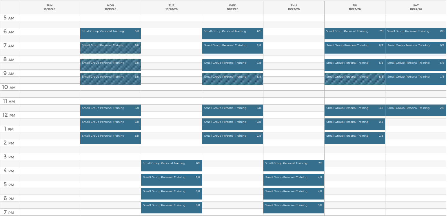 Current Availability