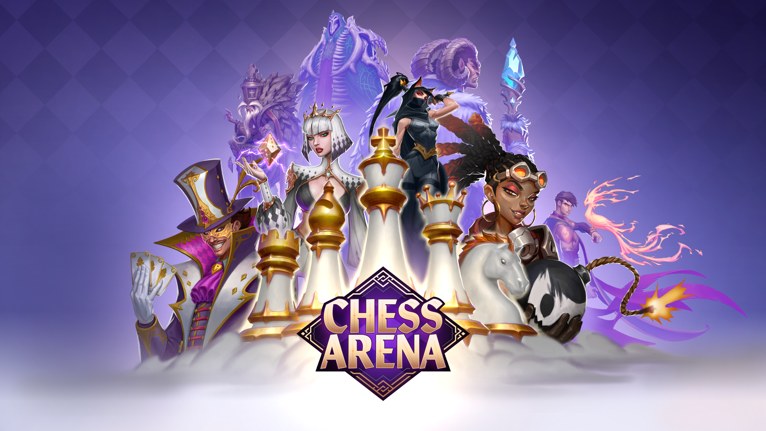 Chess Arena: Real-time Chess Battle Royale