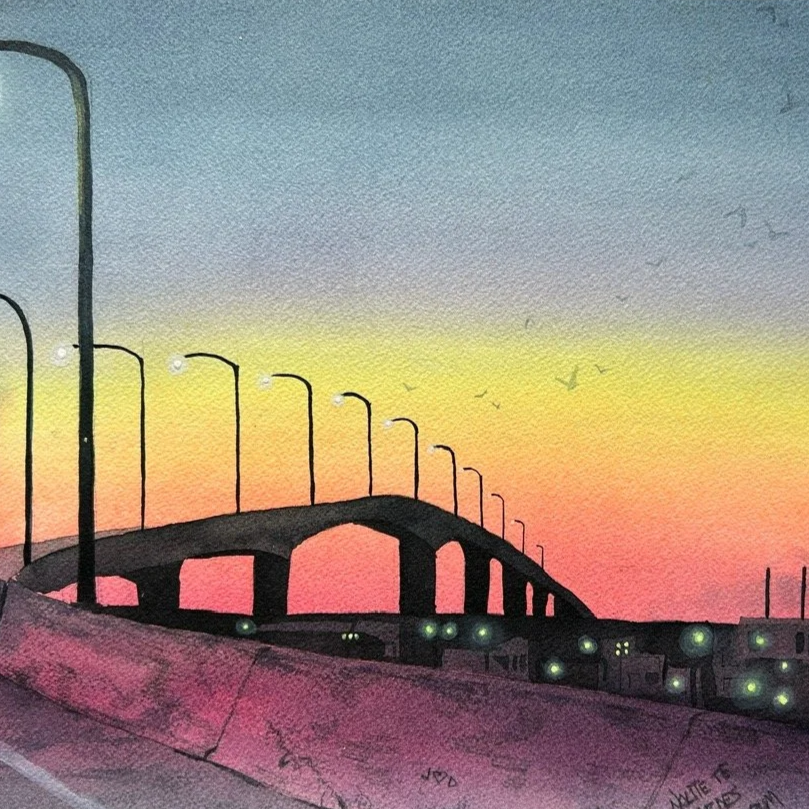 Don't Look Down Original Artwork