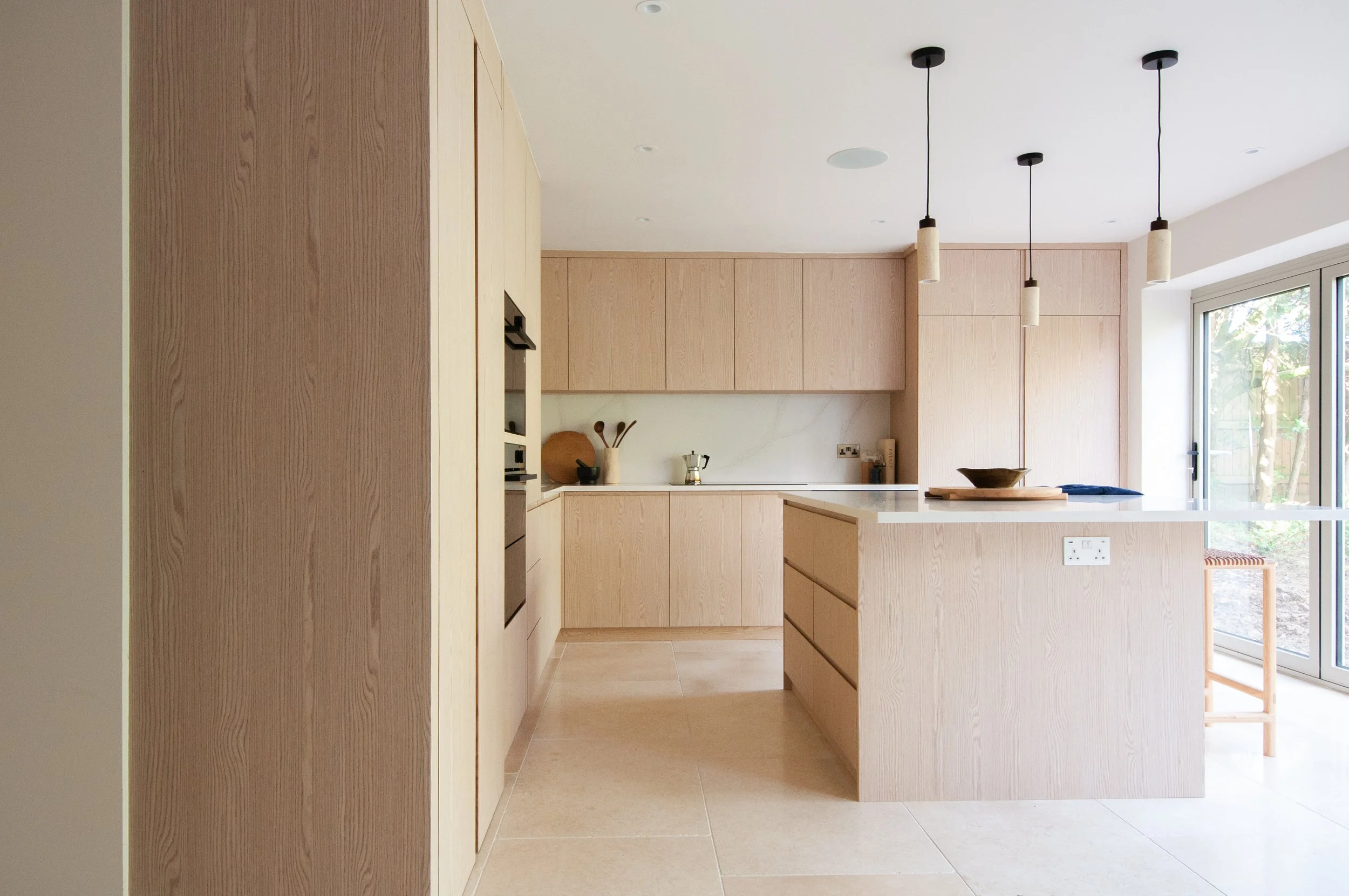 hand Veneered Kitchen, Wiltshire