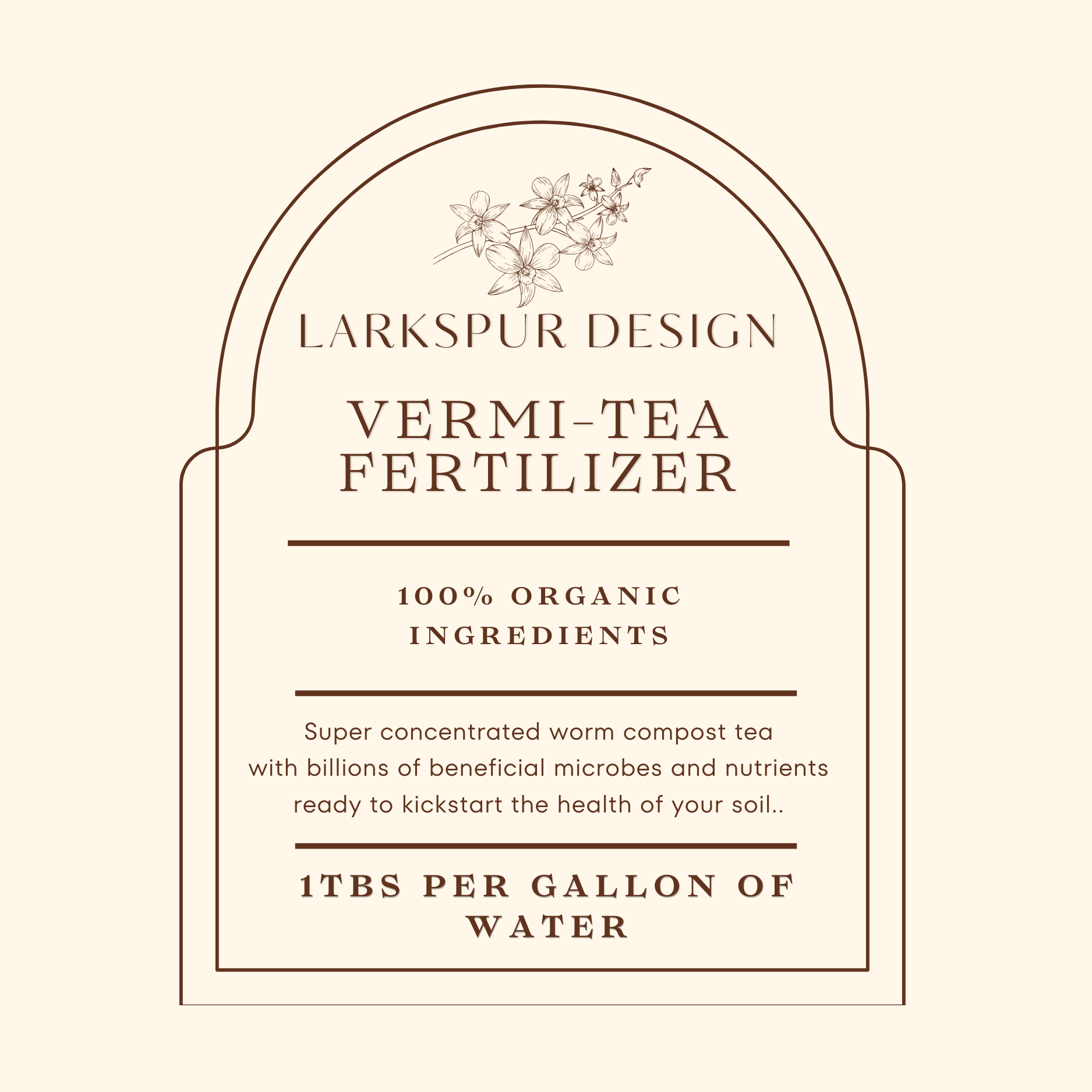 Vermi-tea by Larkspur Design
