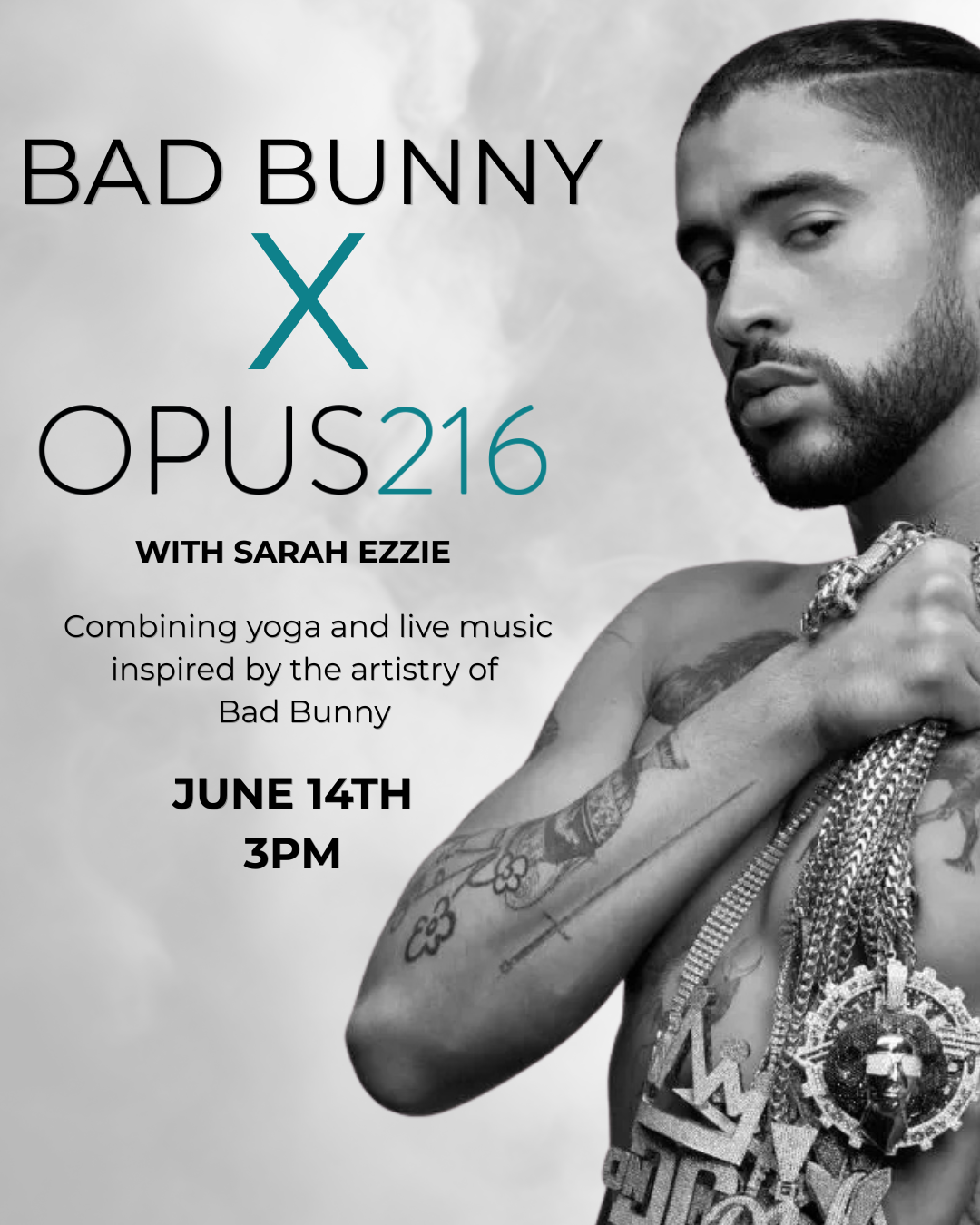 Bad Bunny X Opus 216: Yoga + Live Music