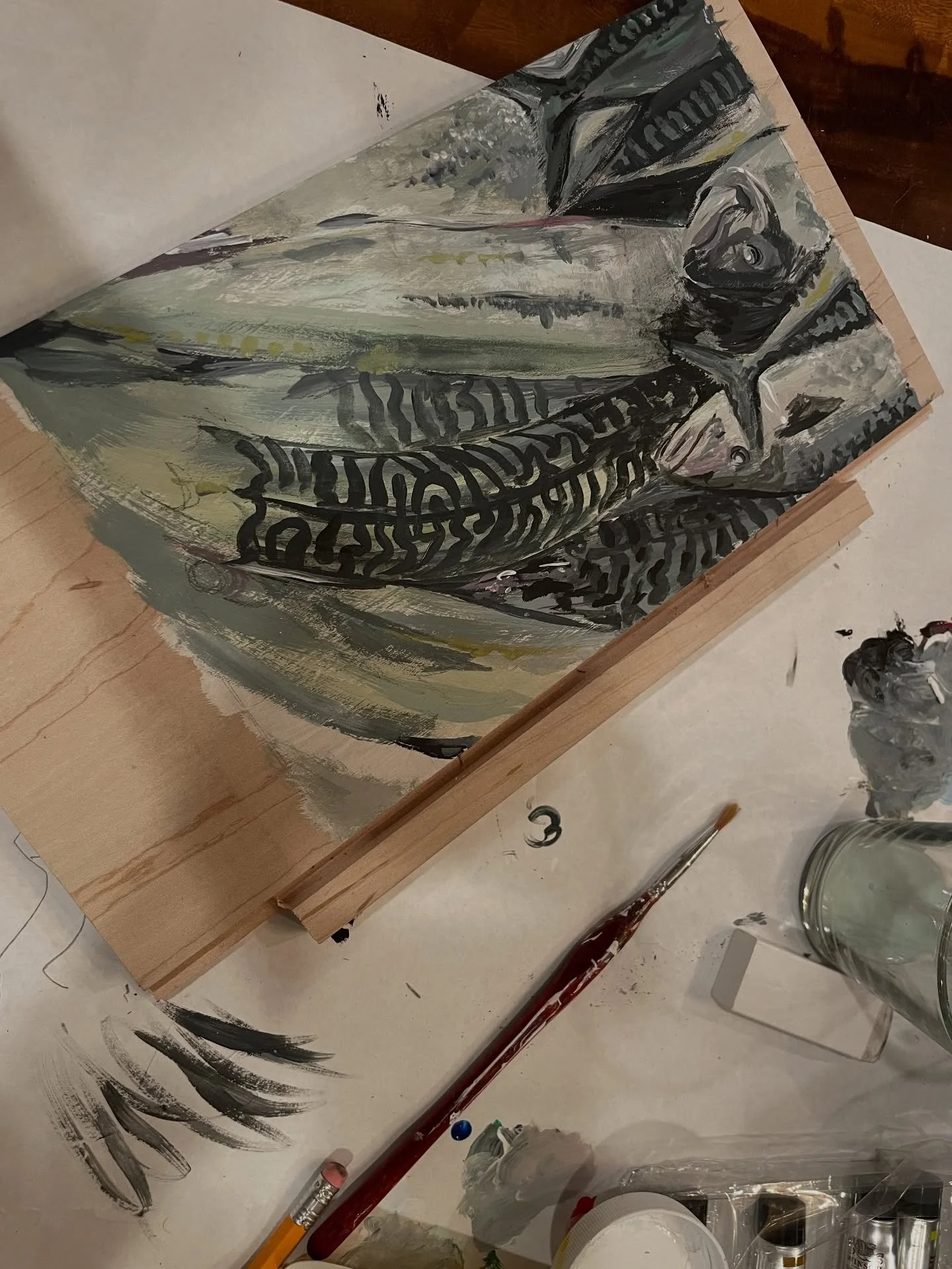 It was feeling like the year needed two more fish themed projects