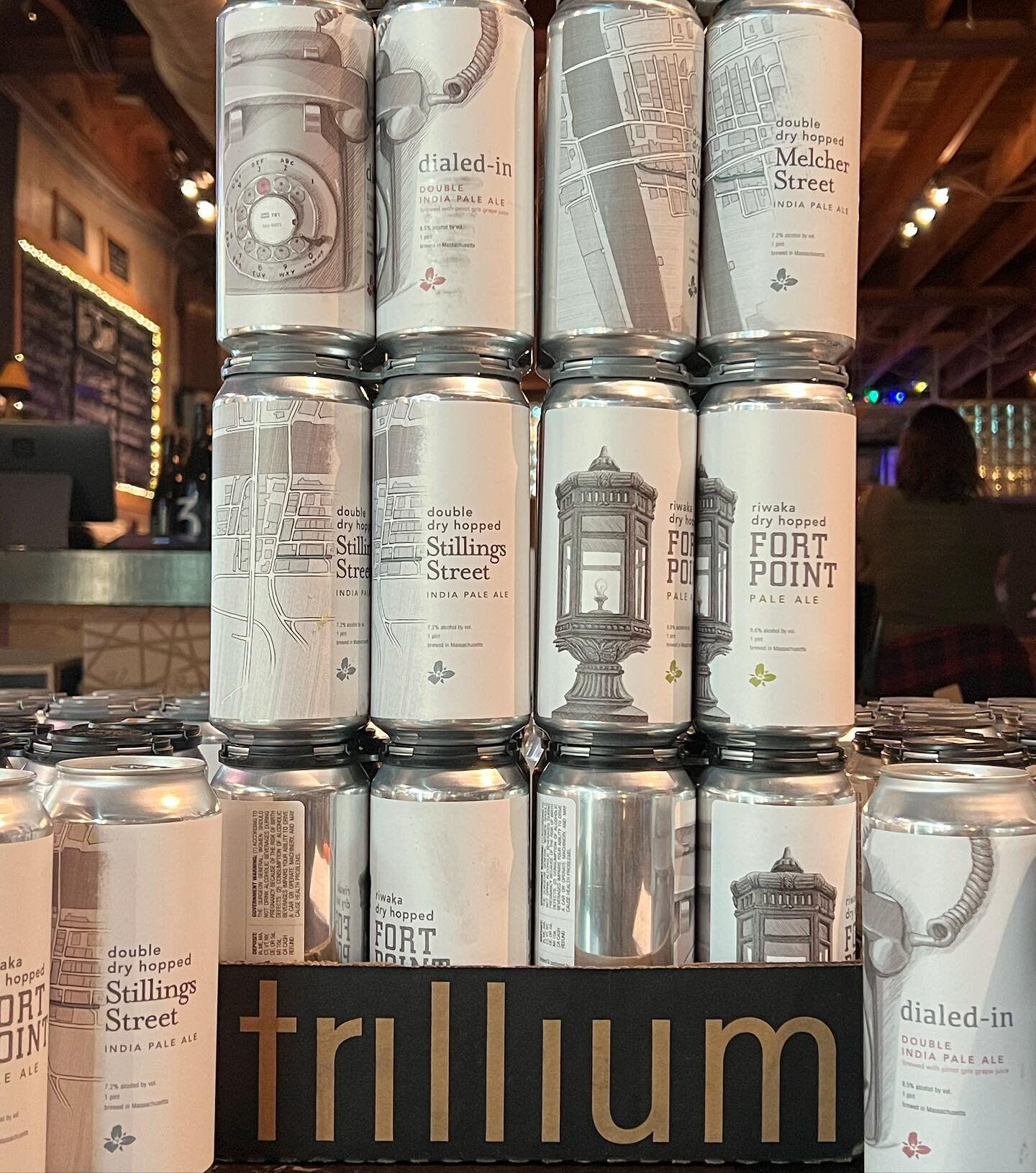 Now available. Limit two per customer.
@trilliumbrewing 
@proofwineandspirits