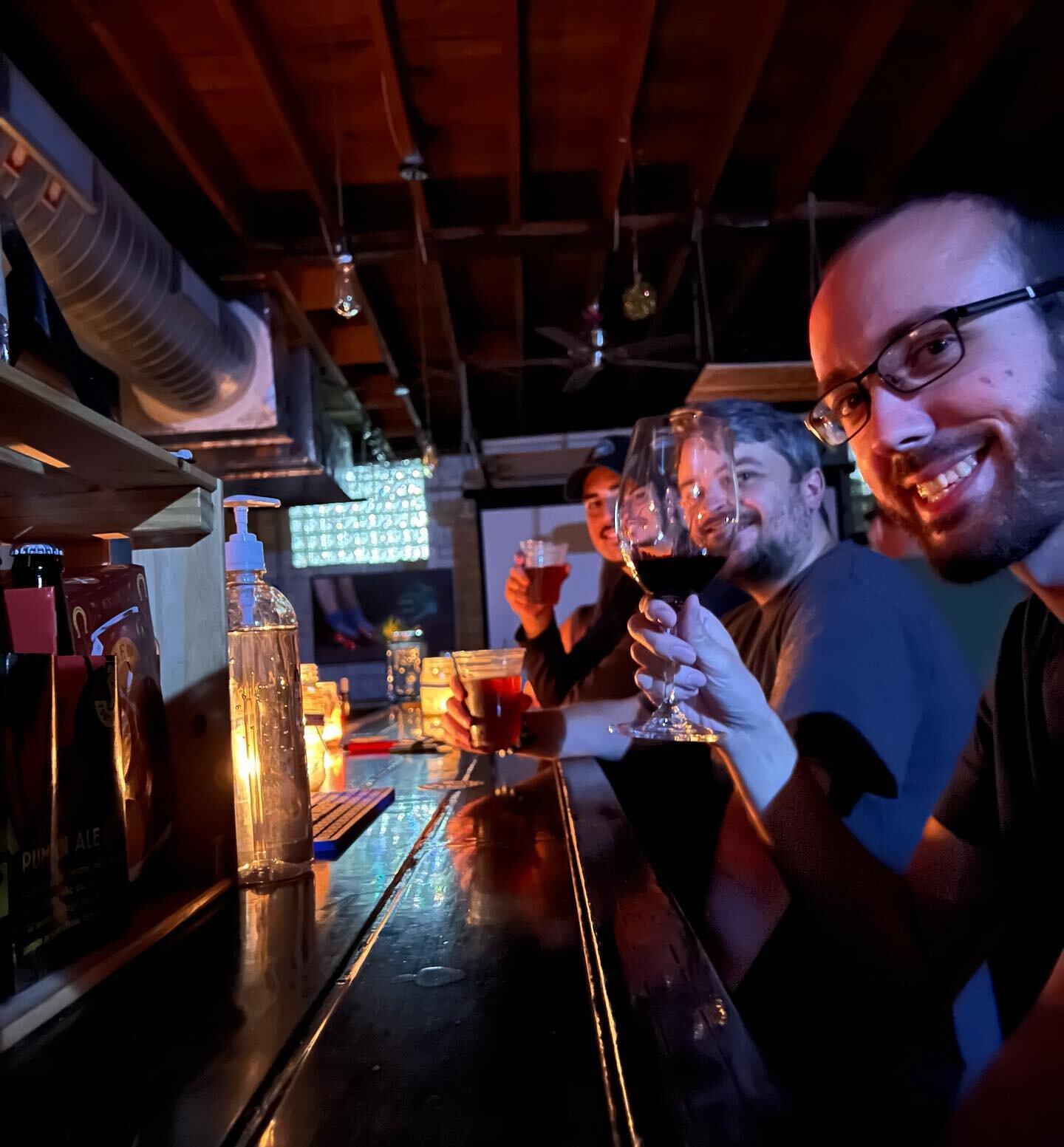 What do we do when the power is out?  Gather at the shop for a beer or glass of wine and enjoy some conversation by candlelight with your neighbors! 🥂