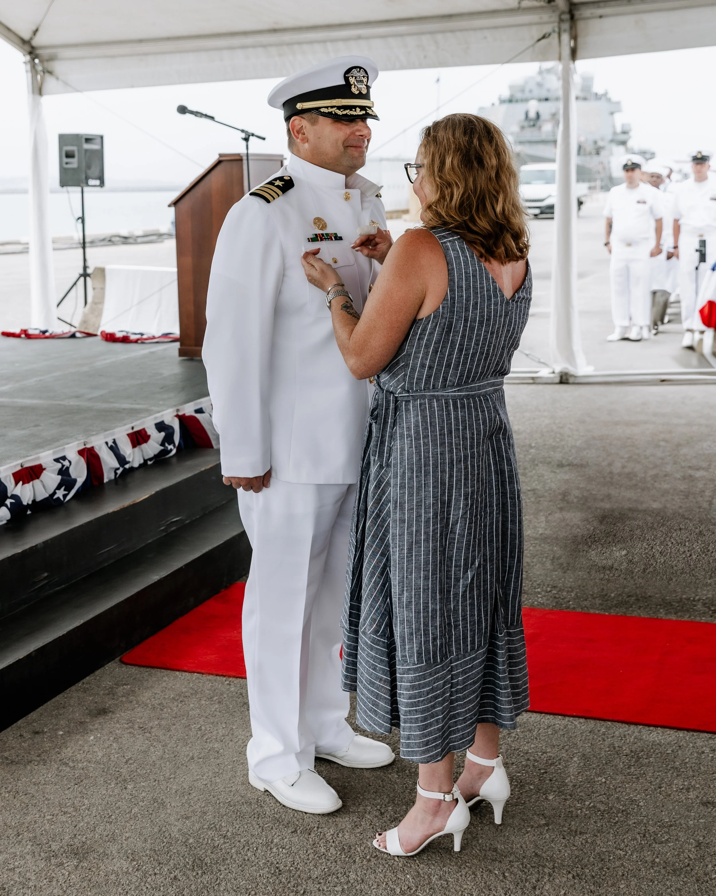 Norfolk VA change of command photographer