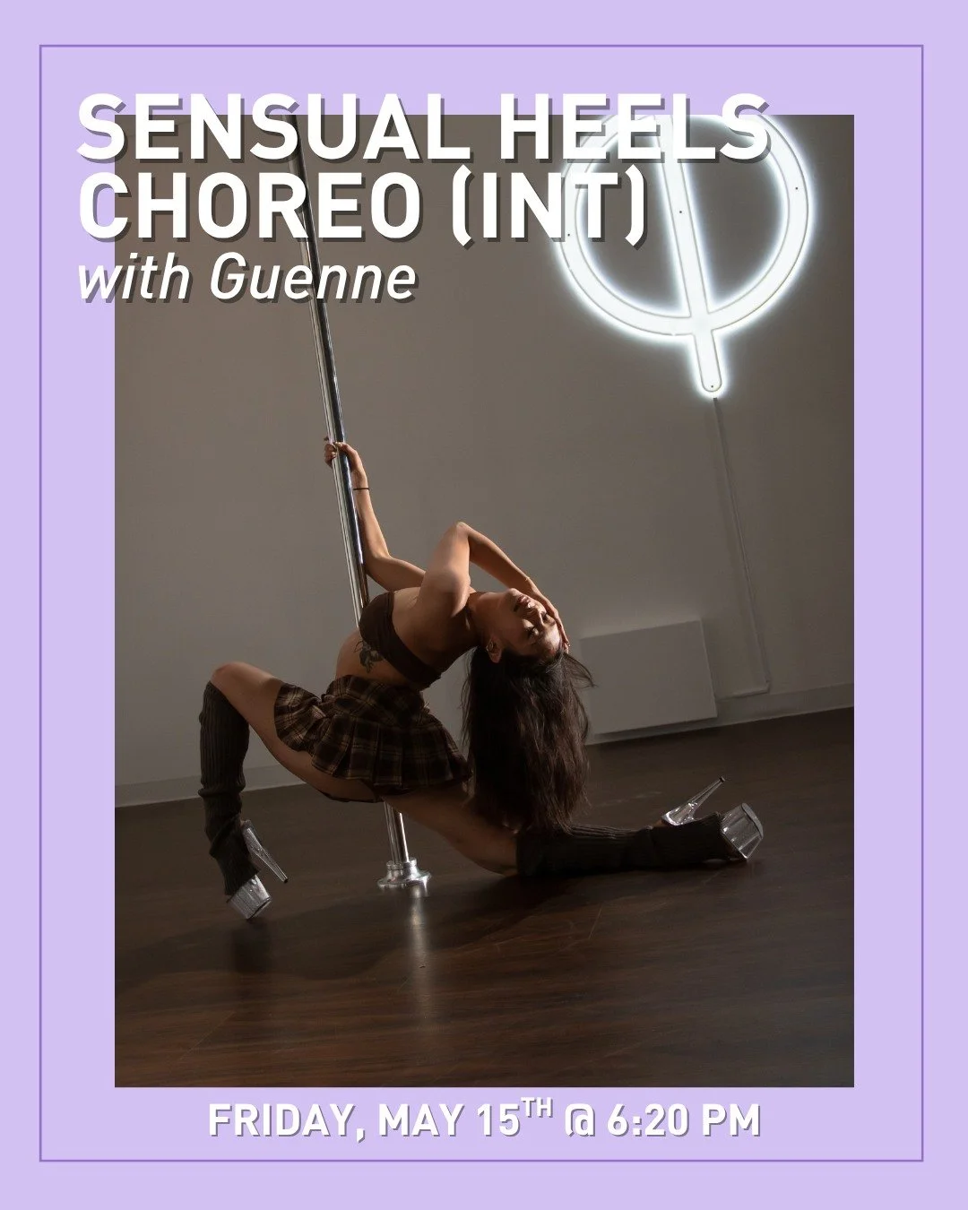 Tap into your sensual side by joining Guenne (@guennesarmiento) in an intermediate heels choreography class on Friday, May 16th at 6:20 pm.

 #sfpoleanddance #poleanddancestudios #poledancersofig #bayareapole #sfpoledance