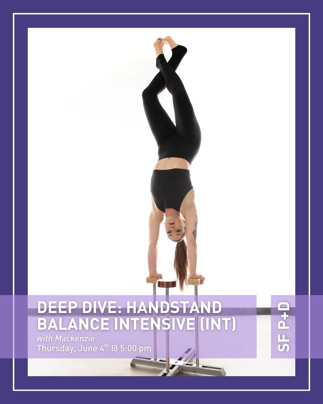 This 2-hour intensive is designed for handbalancers looking to refine and deepen their balance technique. Whether you&rsquo;re working toward your first solid freestanding handstand or looking to clean up your line and control, this workshop focuses 