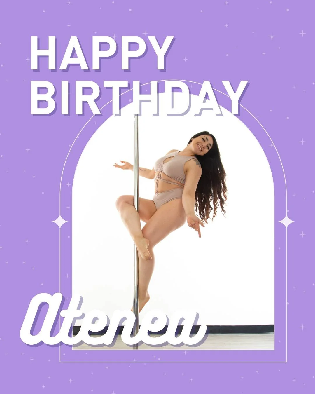 Feliz Cumplea&ntilde;os to everyone's favorite, our dearest studio manager and instructor, @ateneaspins! You are a light around the studio, and everything you touch instantly turns to gold. You are an absolute gem and we love you and all that you do.