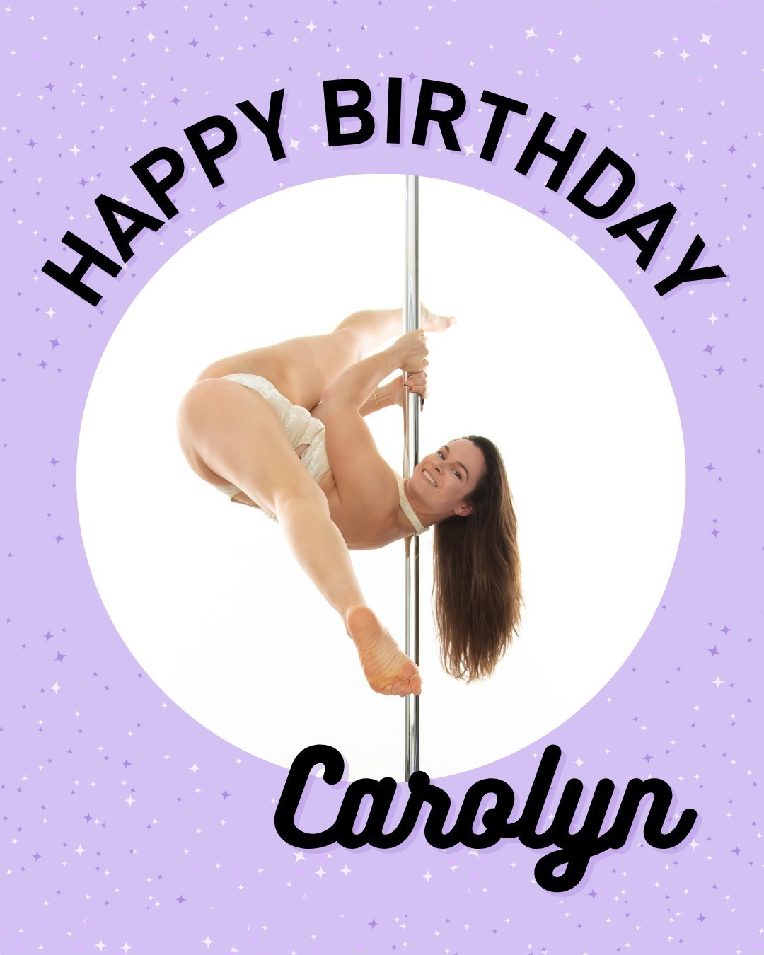 Happy birthday to the one and only @carovasilevich! Whether she's behind the pole or in front of the class, Carolyn brings a special kind of magic every single time. Wishing her a beautiful day and an even better year ahead. If you see her in the stu