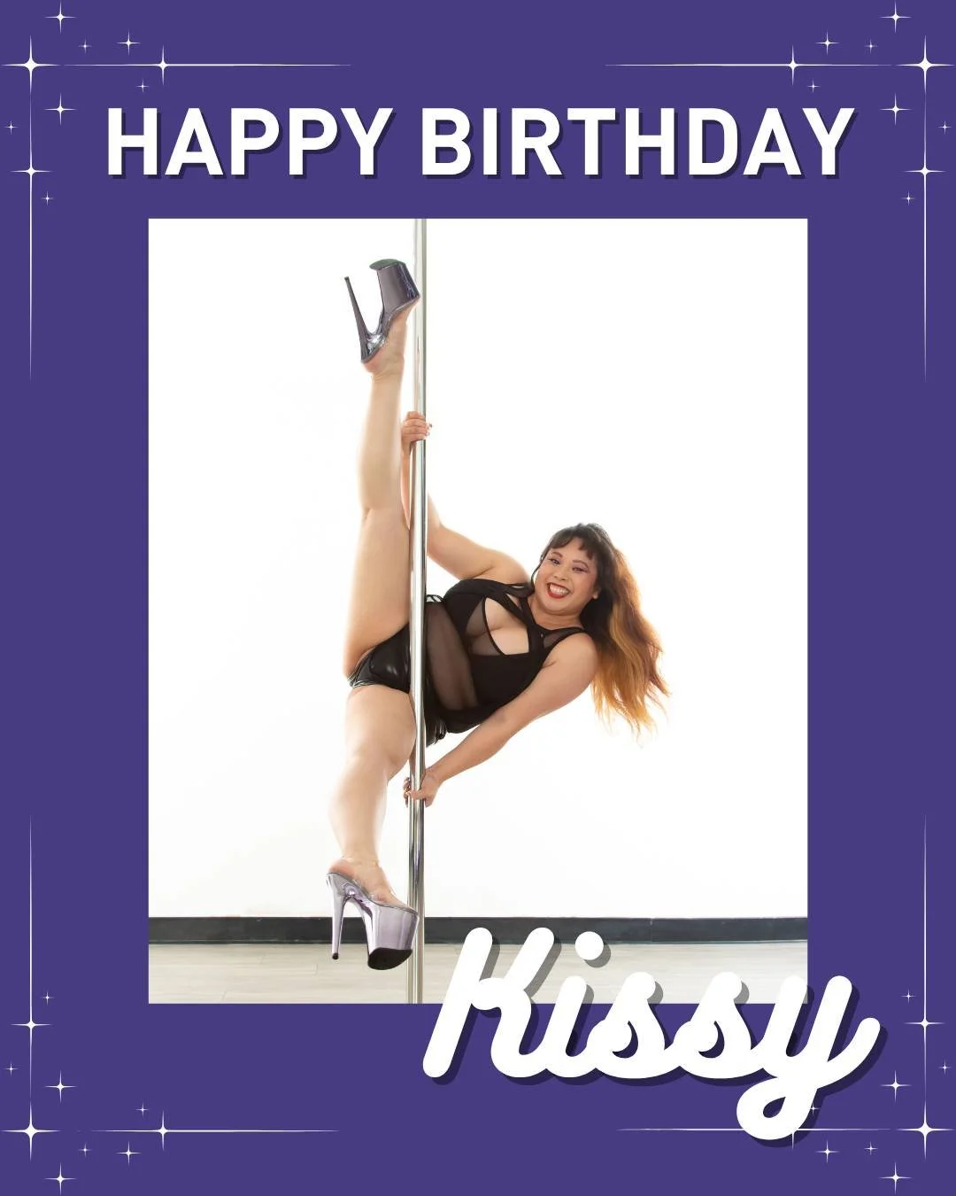 Wishing the happiest of birthdays to the incomparable @kissywan! Her classes are pure joy from start to finish, and her energy is truly one of a kind. Here's to a year as bright and bold as she is! Catch her in Lyra on Wednesdays at 7:05pm or Heels C