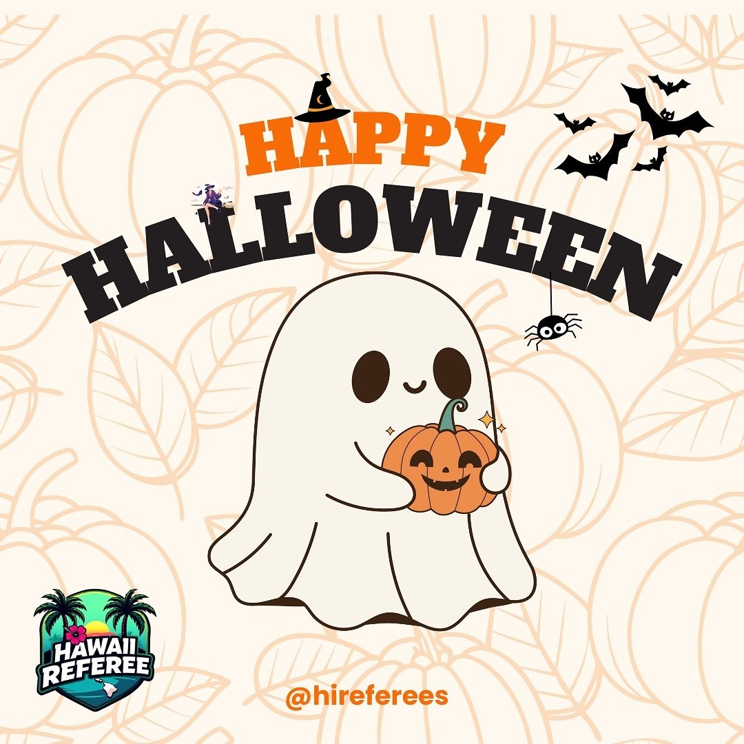Happy Halloween 🎃👻

#Hireferees | #TheFirstTeam | #HSRA