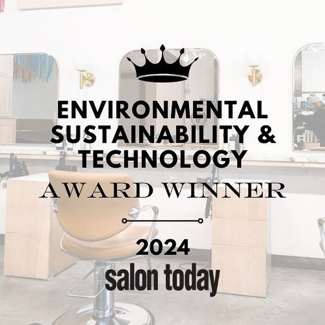 We&rsquo;re honored to have been recognized by @salontodayofficial for our environmental sustainability efforts. ♻️   This is a humbling award to receive as a green-minded business that makes strategic decisions to better our business while making th