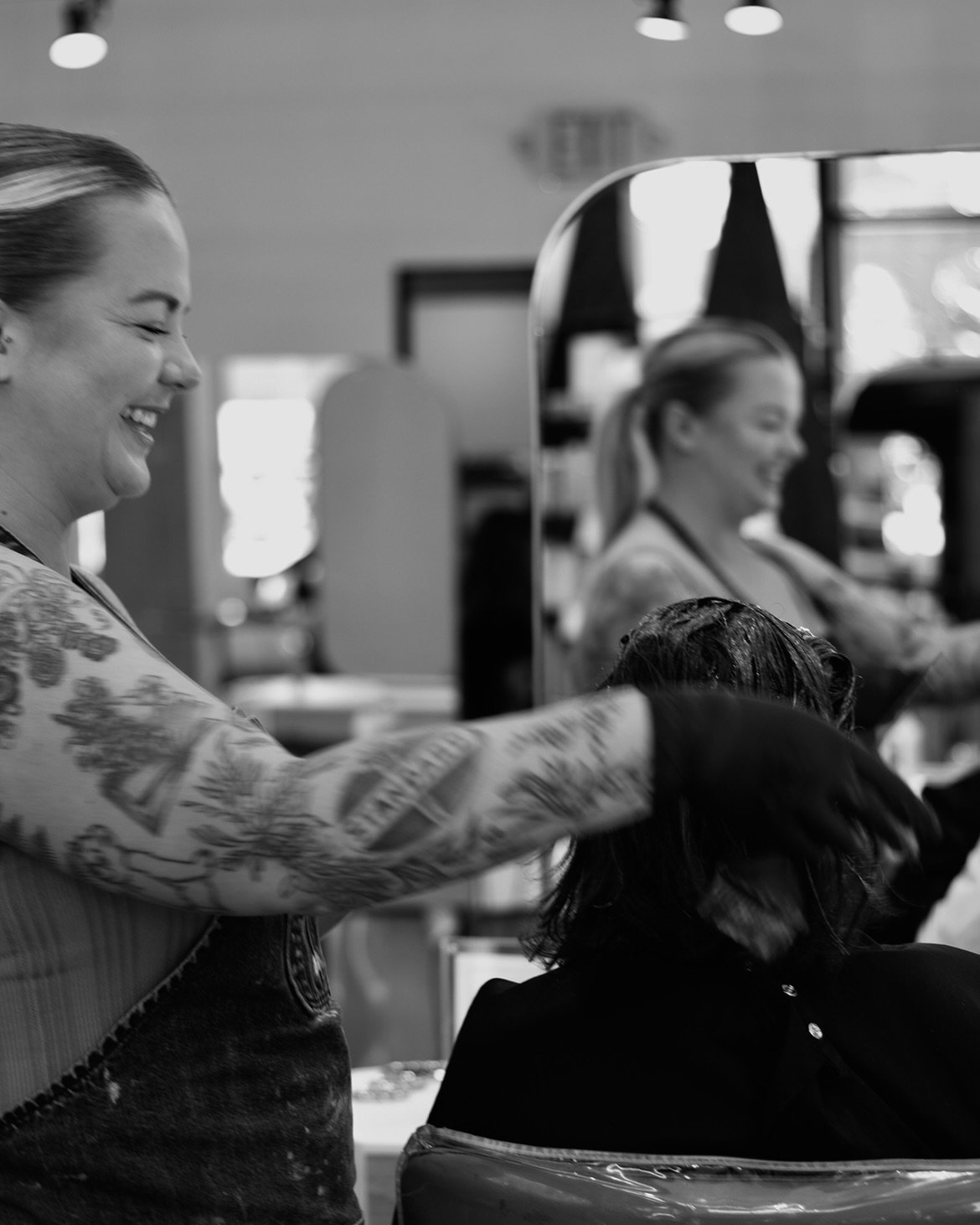 To our wonderful clients and incredible team- thank you for making every moment at the salon special. Your loyalty, trust and passion keep us motivated everyday. We are so grateful for you! 🧡
We are closed today through Sunday so our team can enjoy 