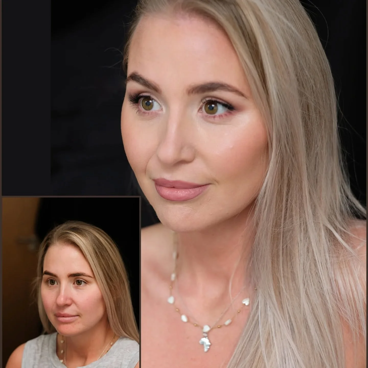 WEARABLE MAKE UP
you know the balance is right when the make-up looks just as good with a strapless dress as it does with a gym vest .
Thank you to my client Beanca for modelling for these stunning shots ✨️
.
#weybridgemakeupartist #kerryregan #bluev