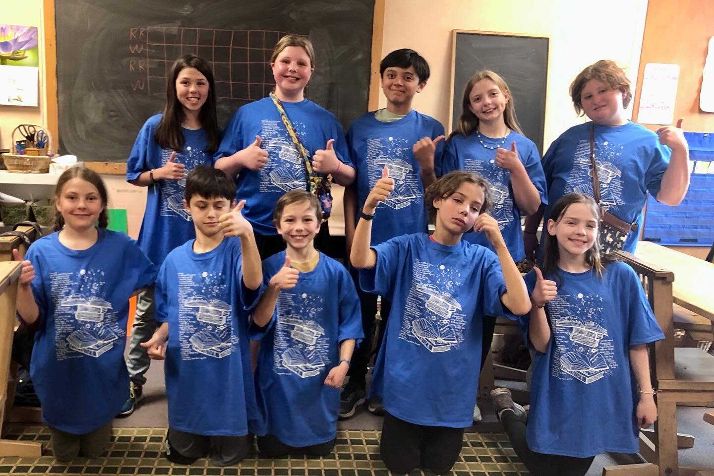They&rsquo;re off!!! 

Good luck to our incredible team of 5th graders as they dive into the Battle of the Books competition! 📚🥇 We know you&rsquo;ll tackle each story with curiosity and courage.

These students have immersed themselves in such an 