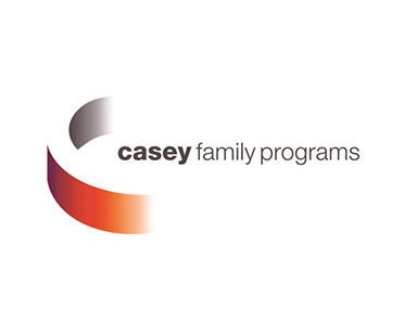 Casey Family Programs logo with a stylized 'C' in multiple shades and the text 'casey family programs'