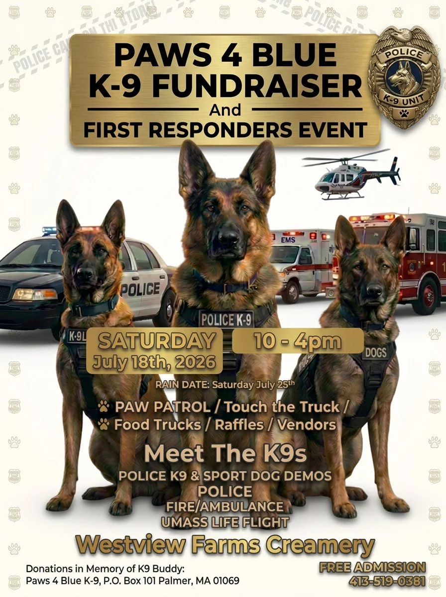 PAWS 4 BLUE K-9 FUNDRAISER AND FIRST RESPONDERS EVENT