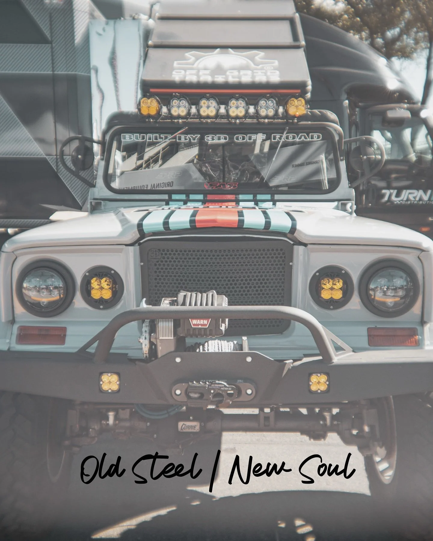 Old steel, new soul&hellip; 

The M715 is a blast from the past with modern parts from: 

@bilsteinus @bajadesigns @kmcwheels @nittotire @totalmetalinnovations @currieenterprises 

Built by us in collaboration with @built2wander 

Phots captured by @