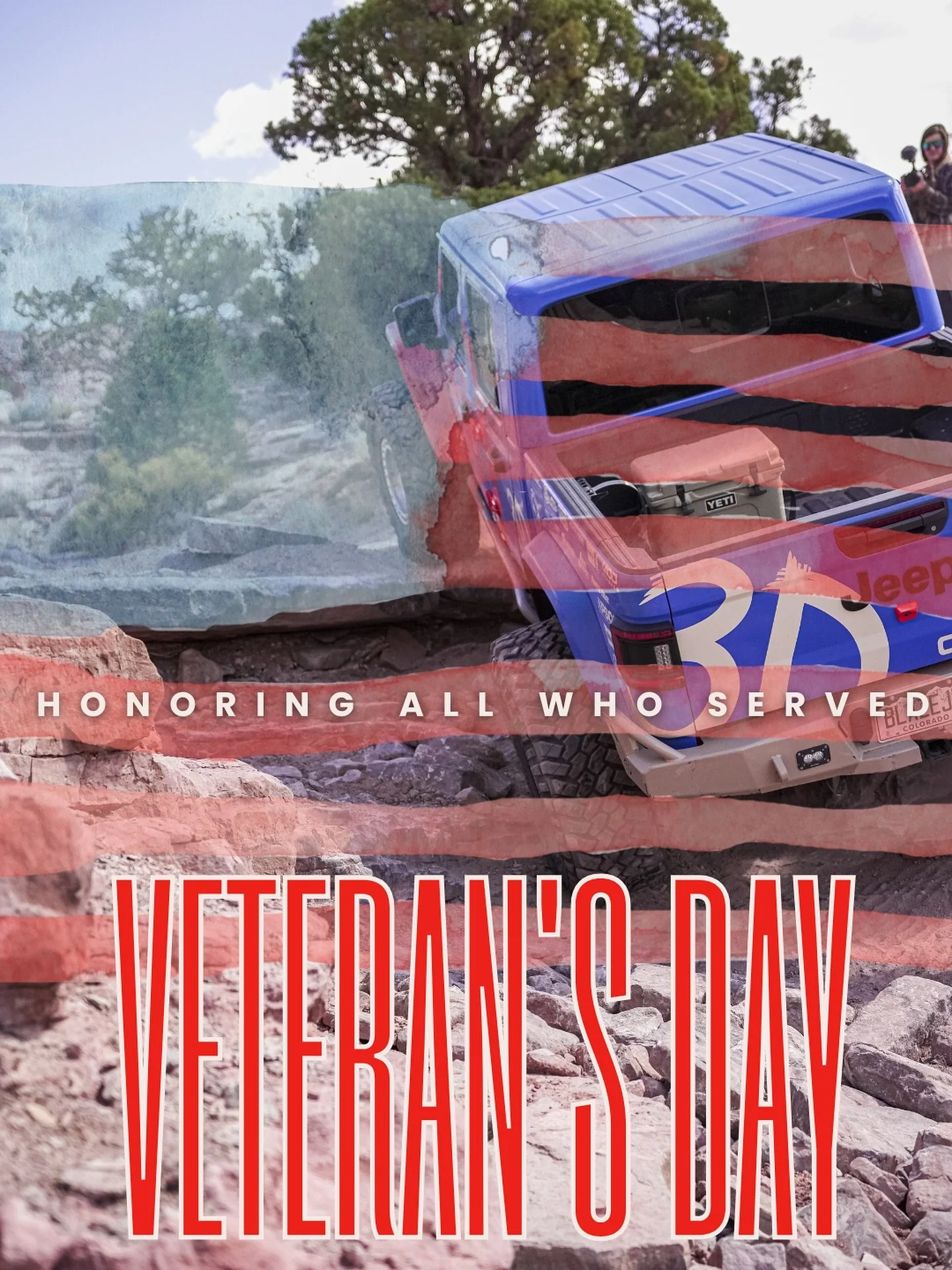 Today, we honor the ones who built the roads we ride on. The men and women who served with grit, courage, and sacrifice.

🇺🇸 From the entire 3D Offroad crew, thank you to all veterans, past, present, and future, for defending the freedom that fuels