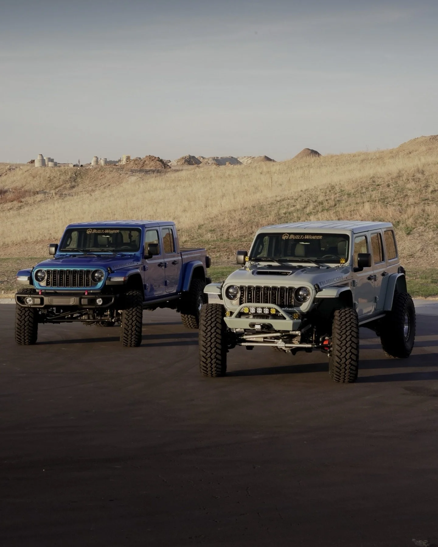 Which one are you taking? 

Wrangler or Gladiator? 
37s or 40s 
Aftermarket axles or Stock? 
Paint matched bumpers or stock
V8 or V6? 
Bilstein suspension or&hellip; (also the right answer) 

If you read this far then drop a 🤘🏼in the comments! 

#J