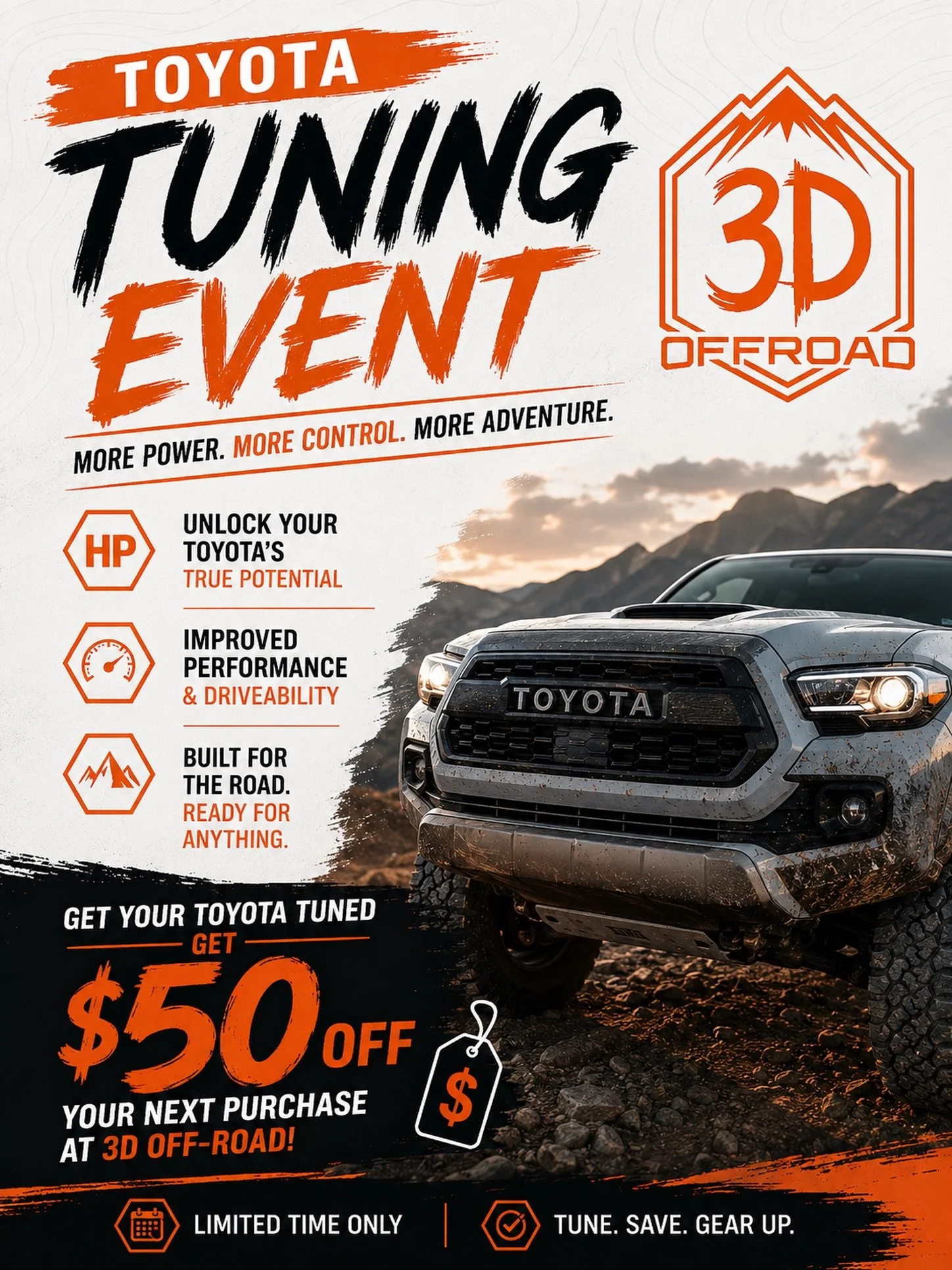 Toyota tuning event May 29th 

Pre register for priority or just come on my and get your Toyota running like it should!