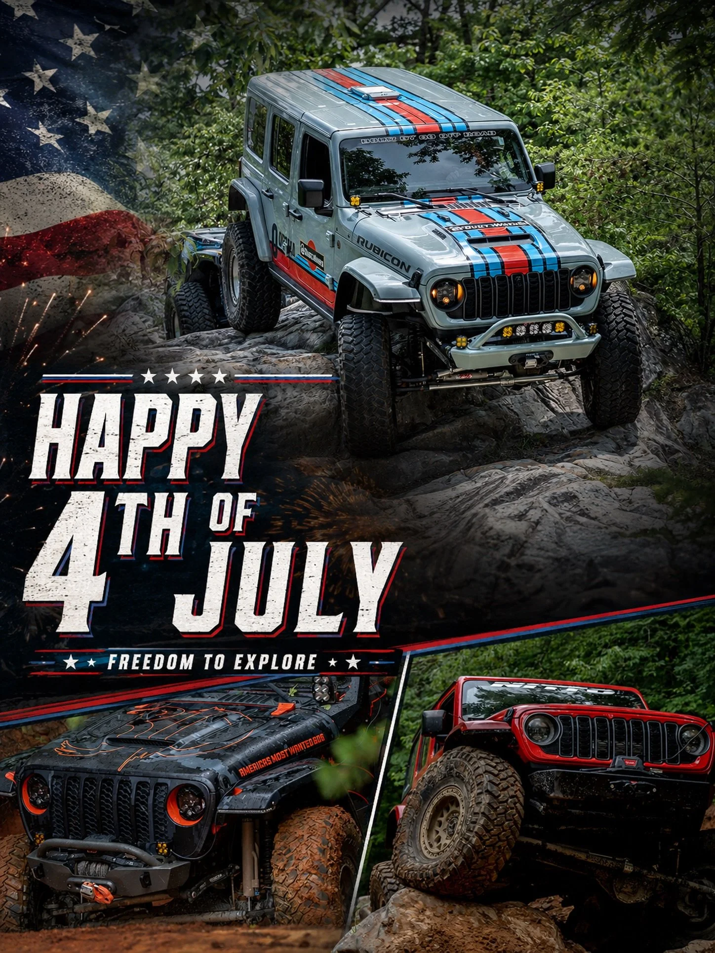 Happy 4th of July! Today we celebrate the freedoms this great county has to offer. 
The freedom to explore 
The freedom to adventure 
The freedom to do the things we love. 

#America250