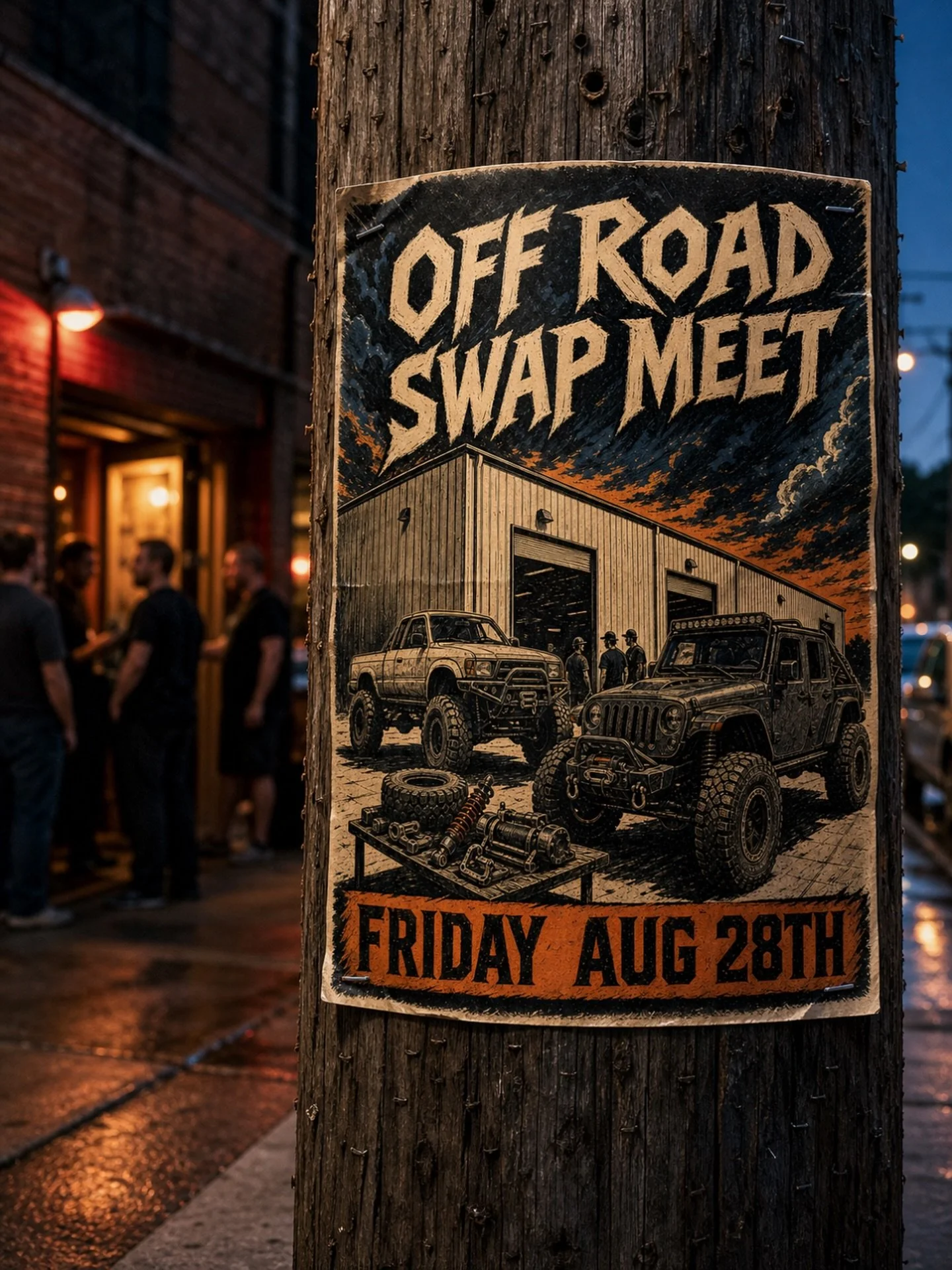We are hosting our first Offroad Swap Meet at the shop on Friday Aug 28th 

Have some Offroad parts you are trying to sell or are you looking for parts for your rig?!

Starting at 5pm come down, hangout, show off your rig, eat some good food, buy and