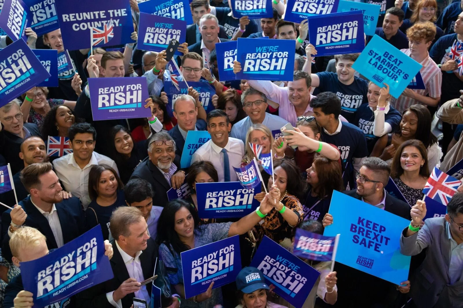 Lizz Truss Out, Rishi Sunak In