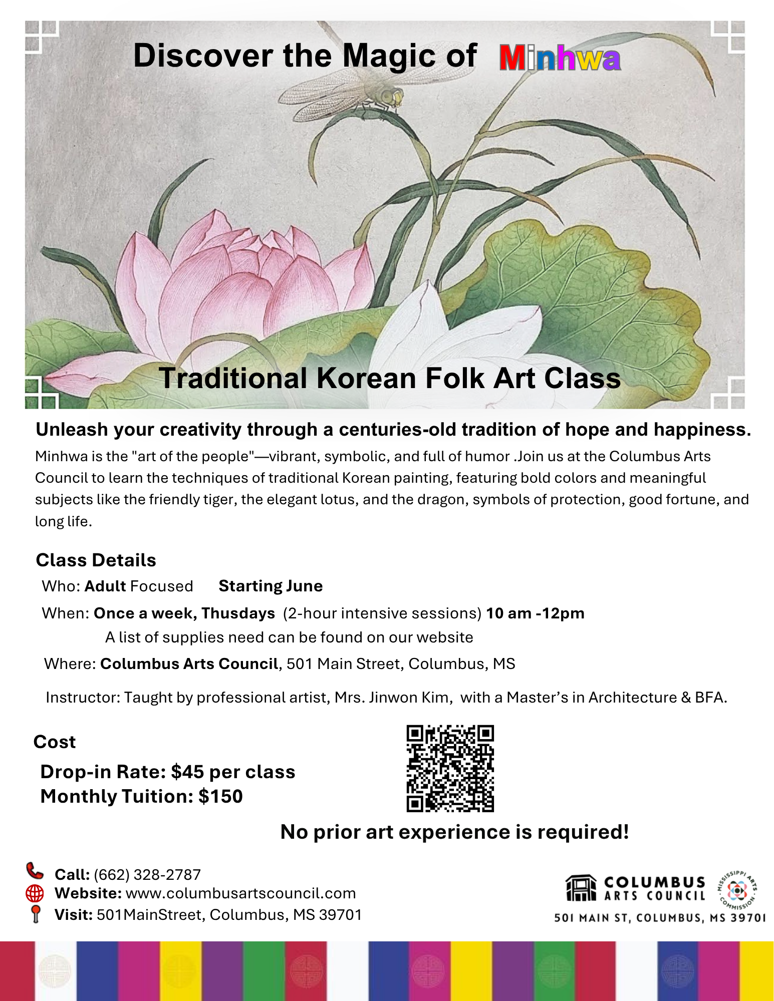 Discover the Magic of Minhwa, Traditional Korean Folk Art  (Adults)